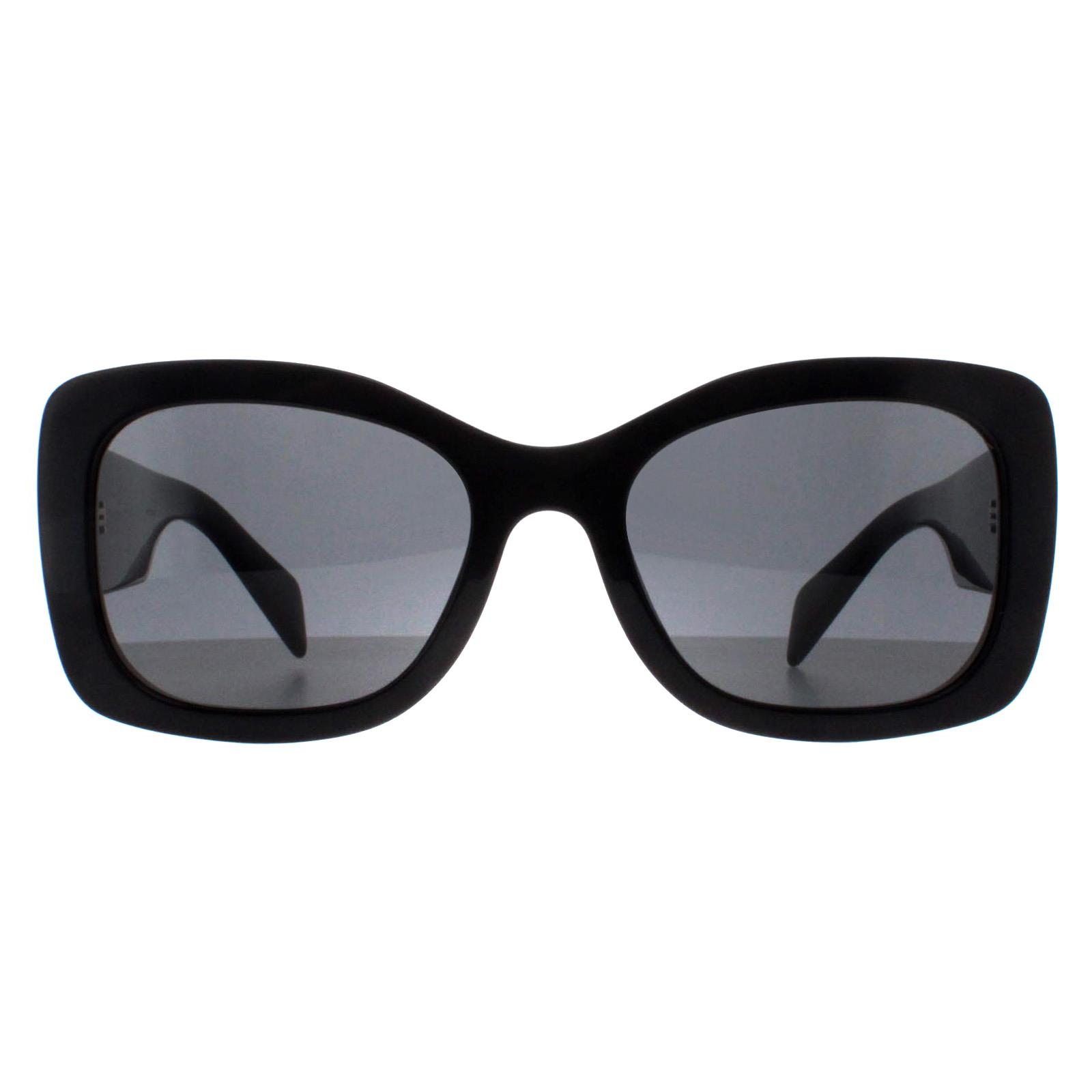 Black Prada Black Oval Black Dark Grey PRA08S, Image 1 of 4