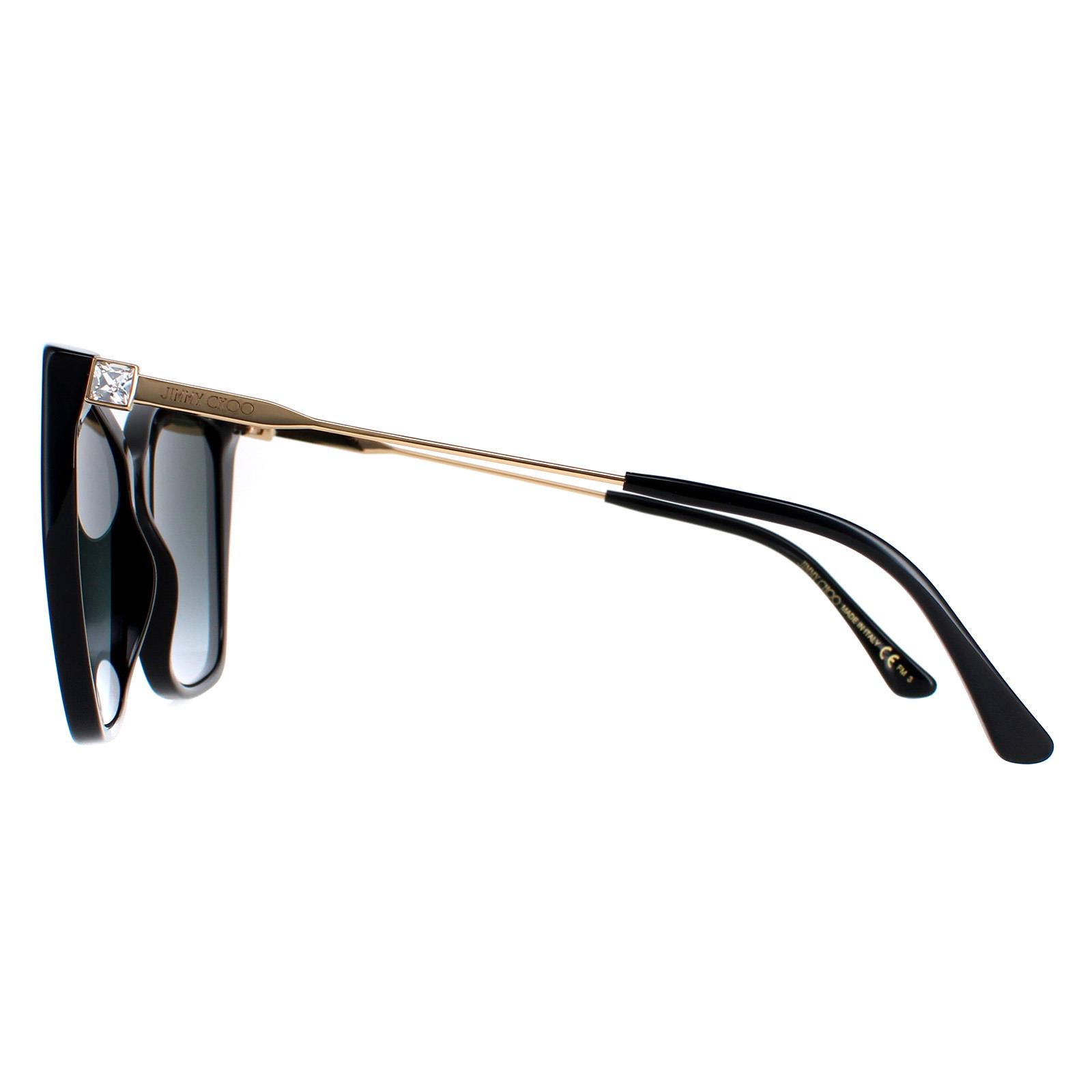 Black Jimmy Choo Black Cat Eye Black Grey Gradient Seba/S, Image 3 of 4
