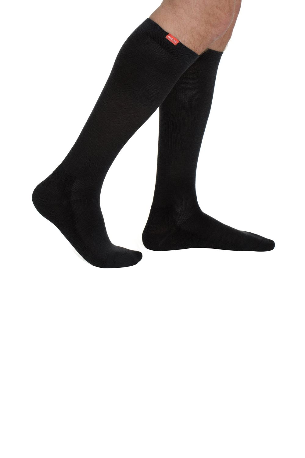Black 15-20 mmhg Graduated Compression Socks, Image 2 of 5