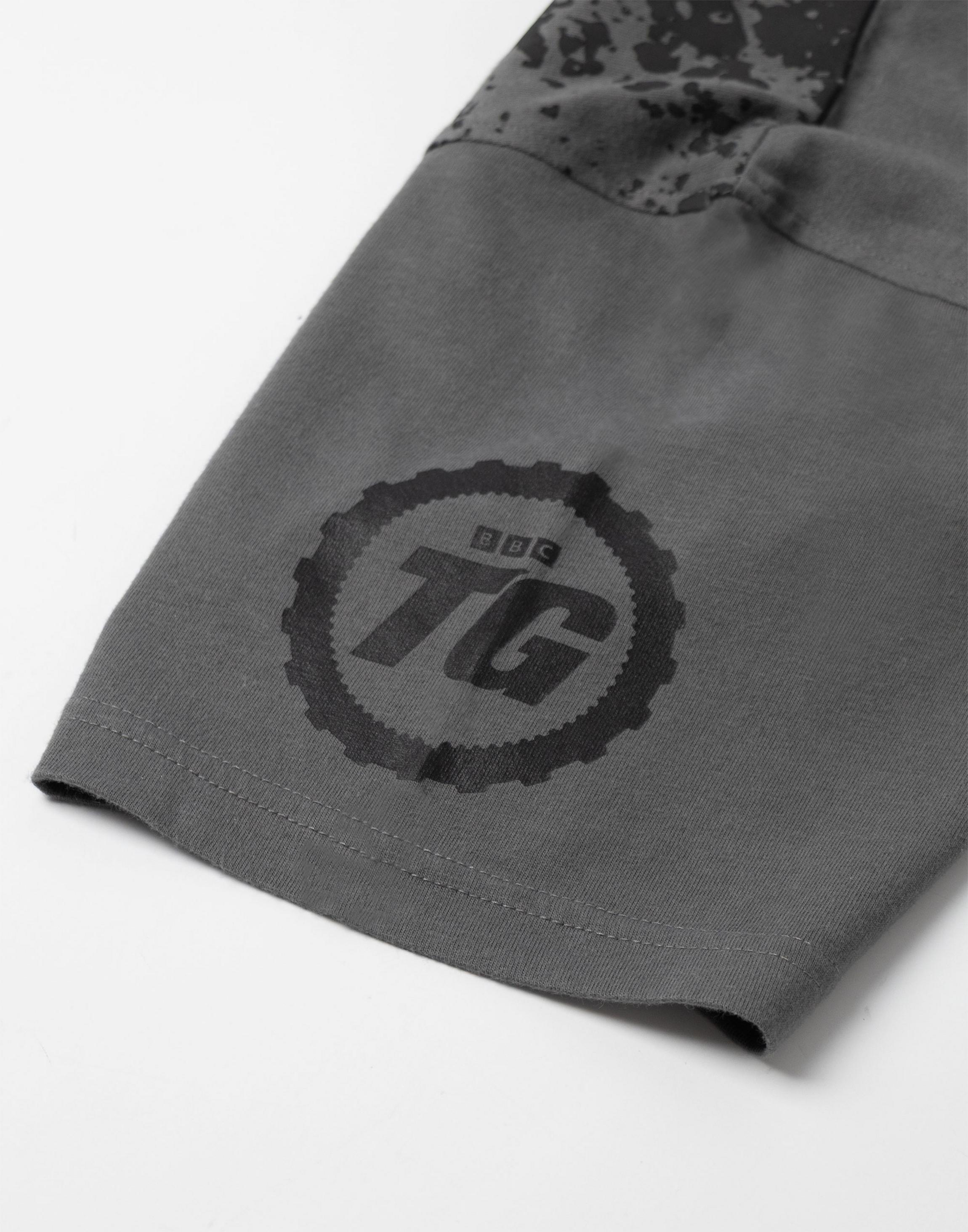 Grey Top Gear Track Life T-Shirt, Image 5 of 6