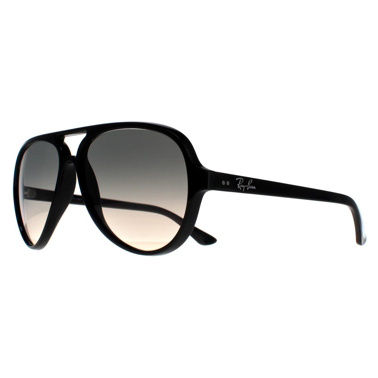 Black Ray-Ban Black Aviator Black Grey Gradient Sunglasses, Image 2 of 4