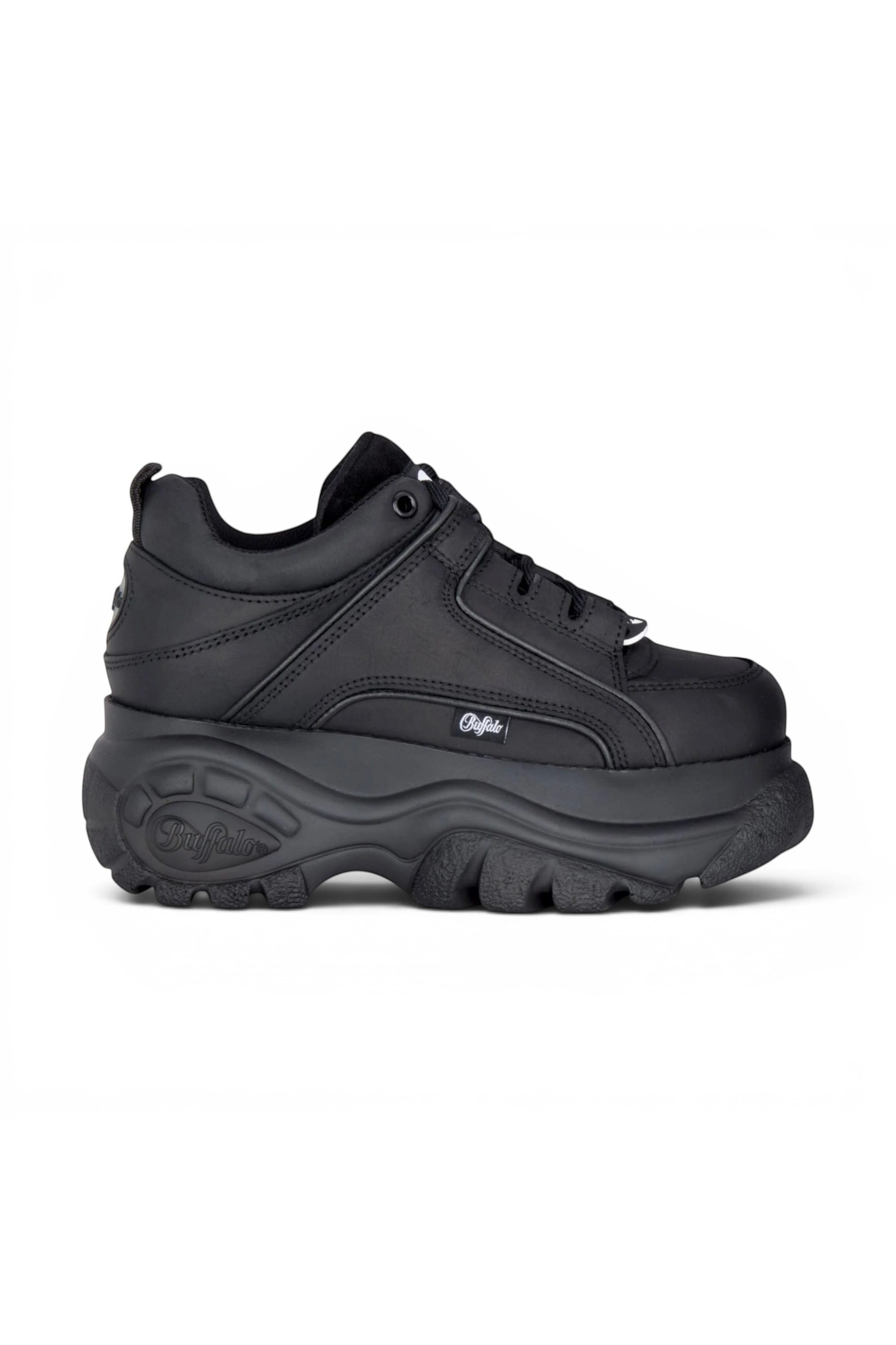 Black Womens Platform Trainers -1339-14-2.0, Image 1 of 6