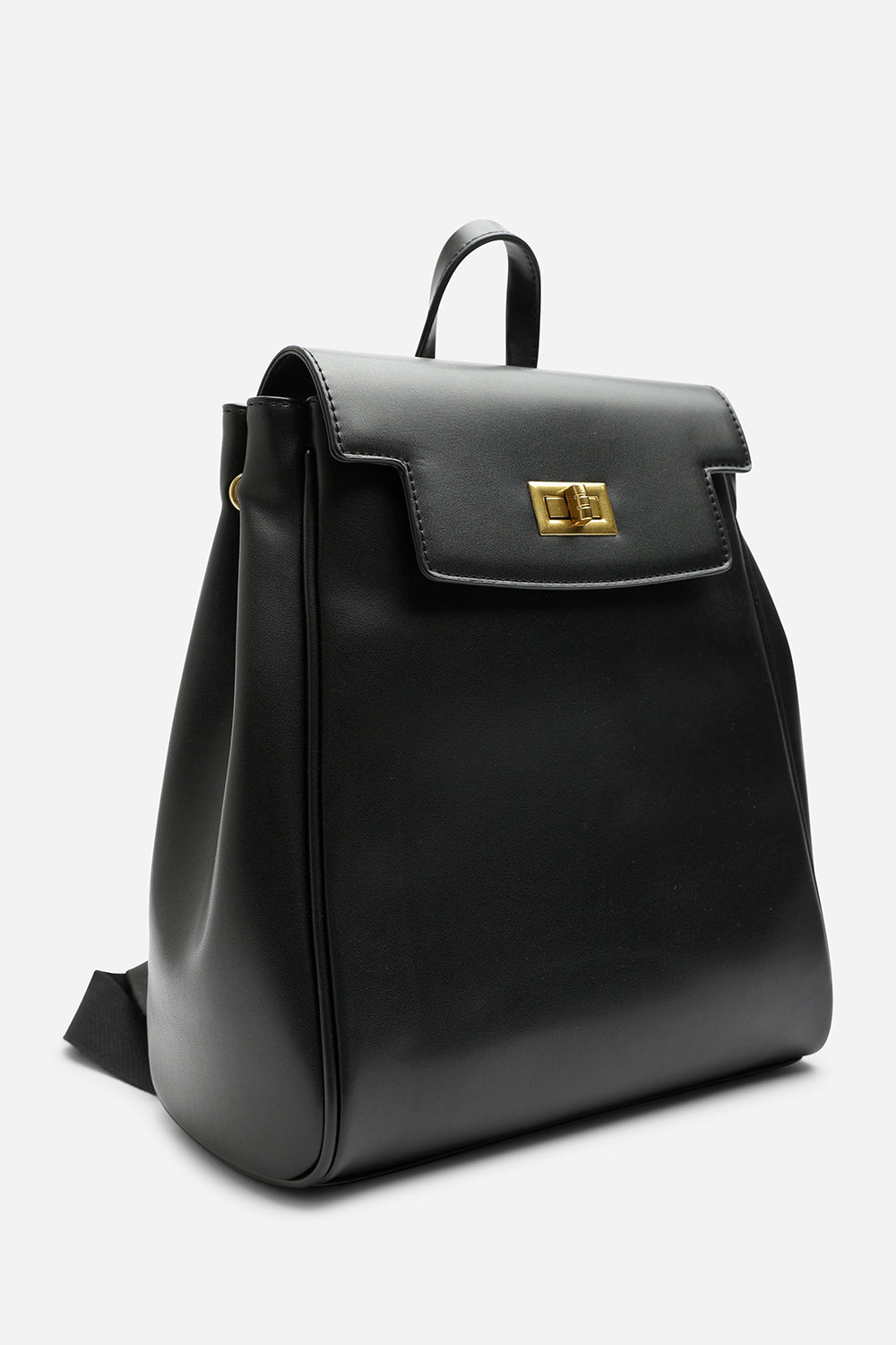 Black Where's That From Black Yusra Bag with Contrast Front Pocket, Image 3 of 7