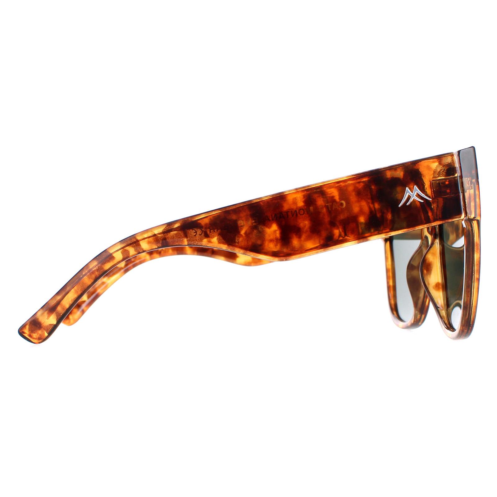Brown Montana Round Black Grey Sunglasses, Image 4 of 4