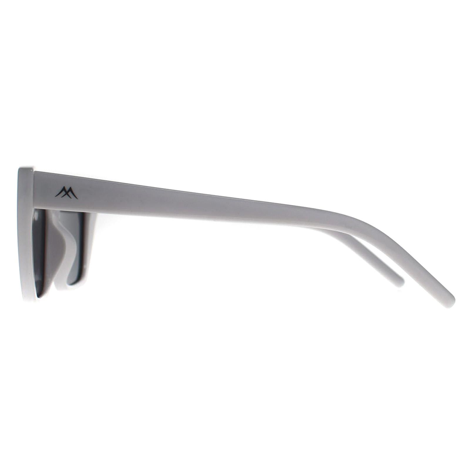 White Cat Eye White Smoke Grey Polarized MP64, Image 3 of 3