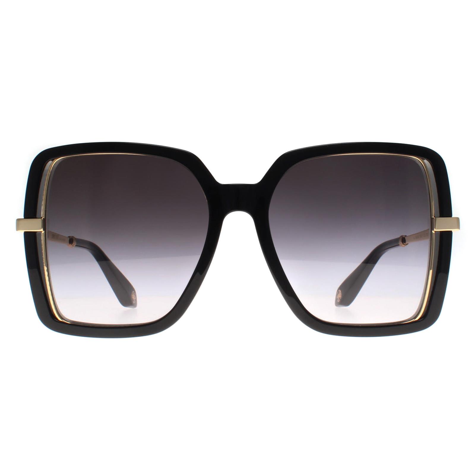 Black Nike Black Square Black Grey Gradient SRC007 Sunglasses, Image 1 of 4
