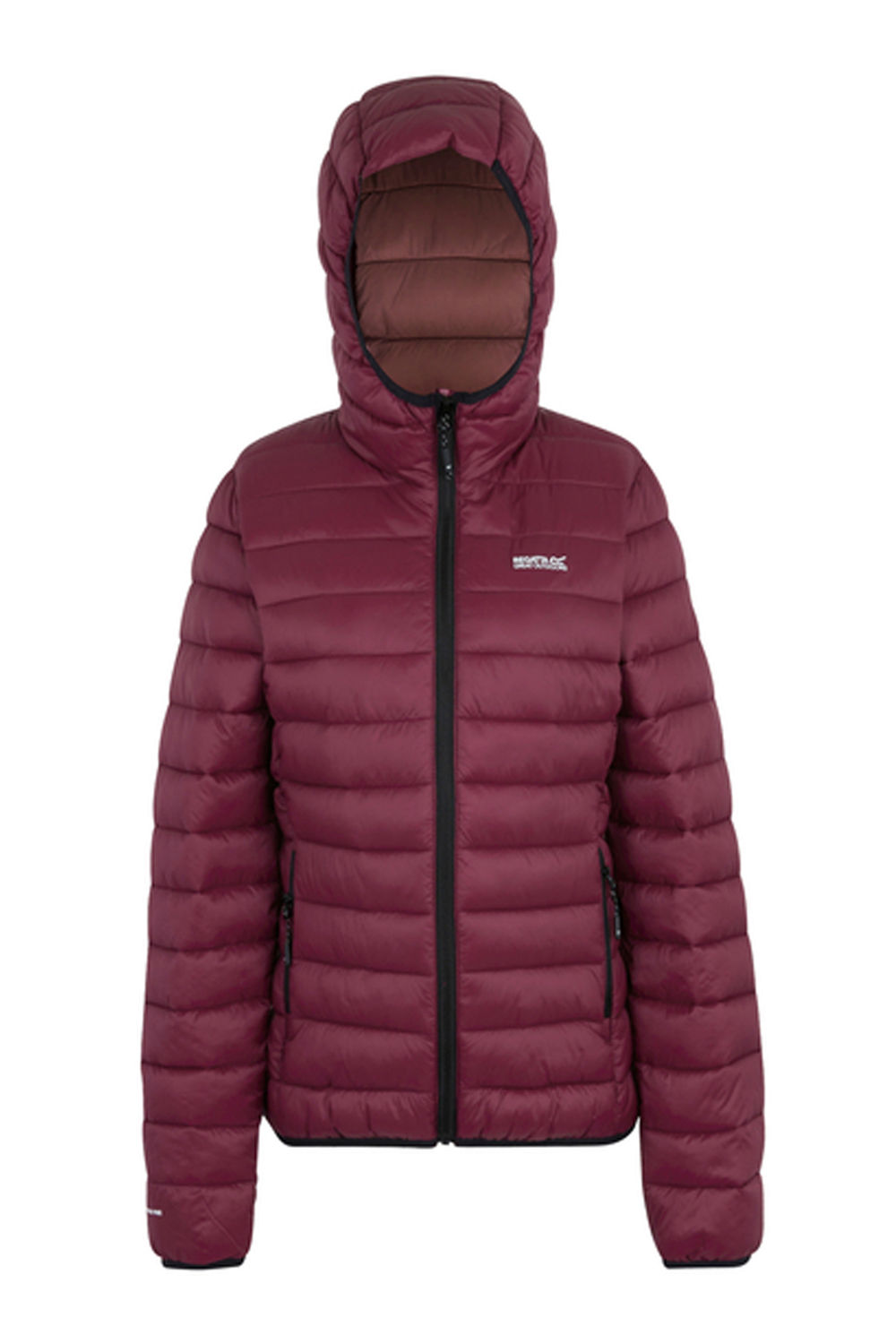 Red Marizion Hooded Padded Jacket, Image 1 of 4