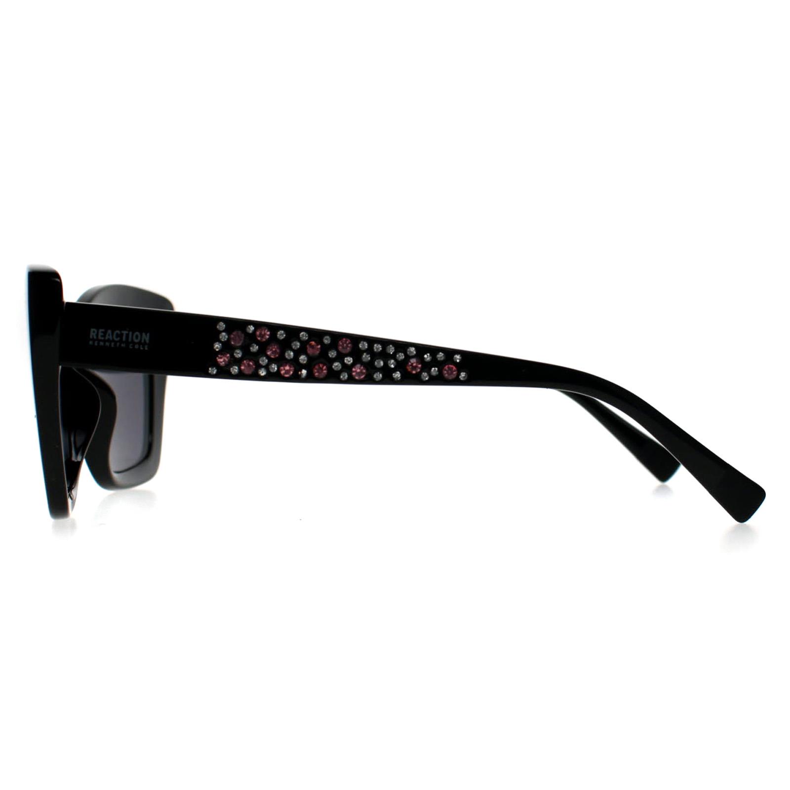 Black Kenneth Cole Black Cat Eye Black Grey RN00015, Image 3 of 3