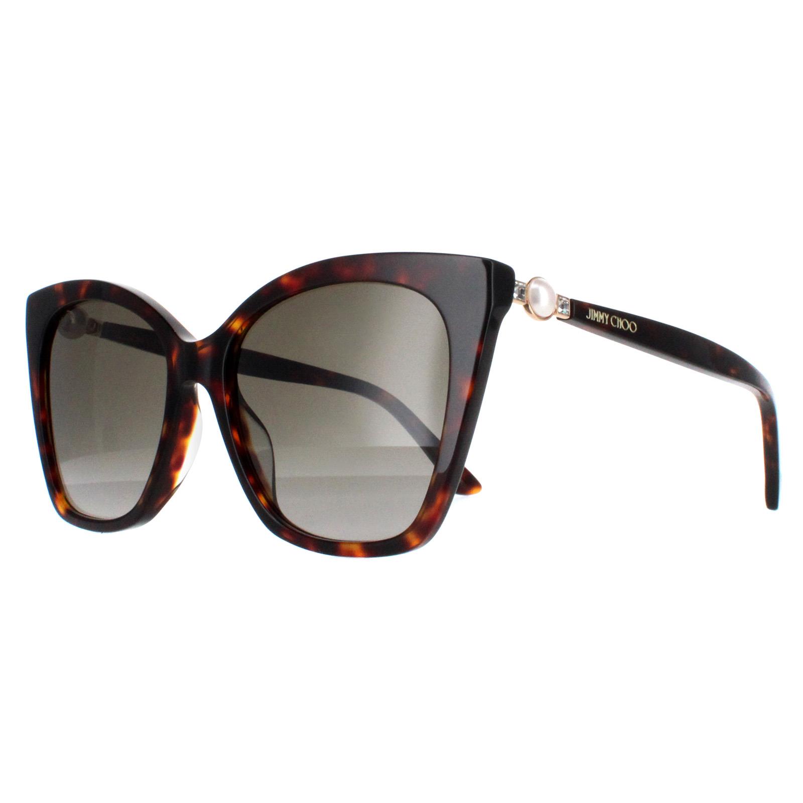 Brown Jimmy Choo Brown Cat Eye Havana Brown Gradient RUA/G/S, Image 2 of 4