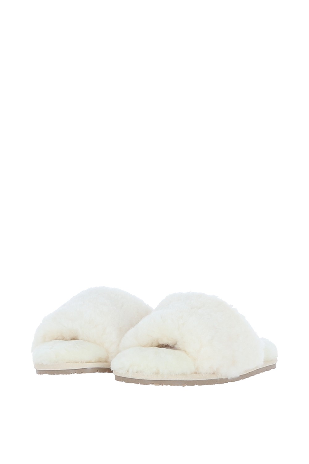 Purple 'Suzy' Real Sheepskin Fur Fluffy Sliders