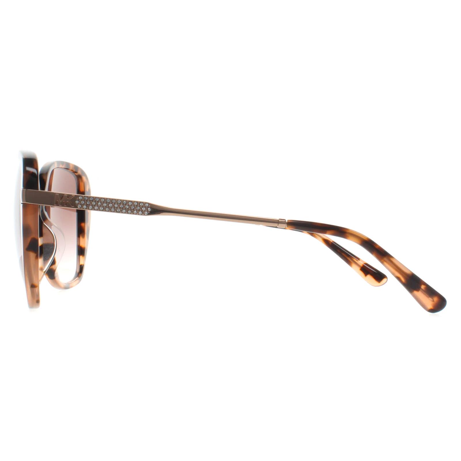 Brown Michael Kors Brown Square Pink Tortoise Brown Pink Gradient MK2185BU, Image 3 of 4
