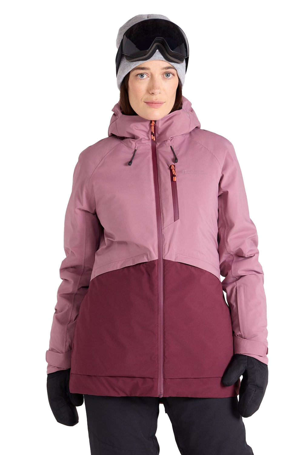 Purple Alpine Waterproof Padded Ski Jacket, Image 1 of 6