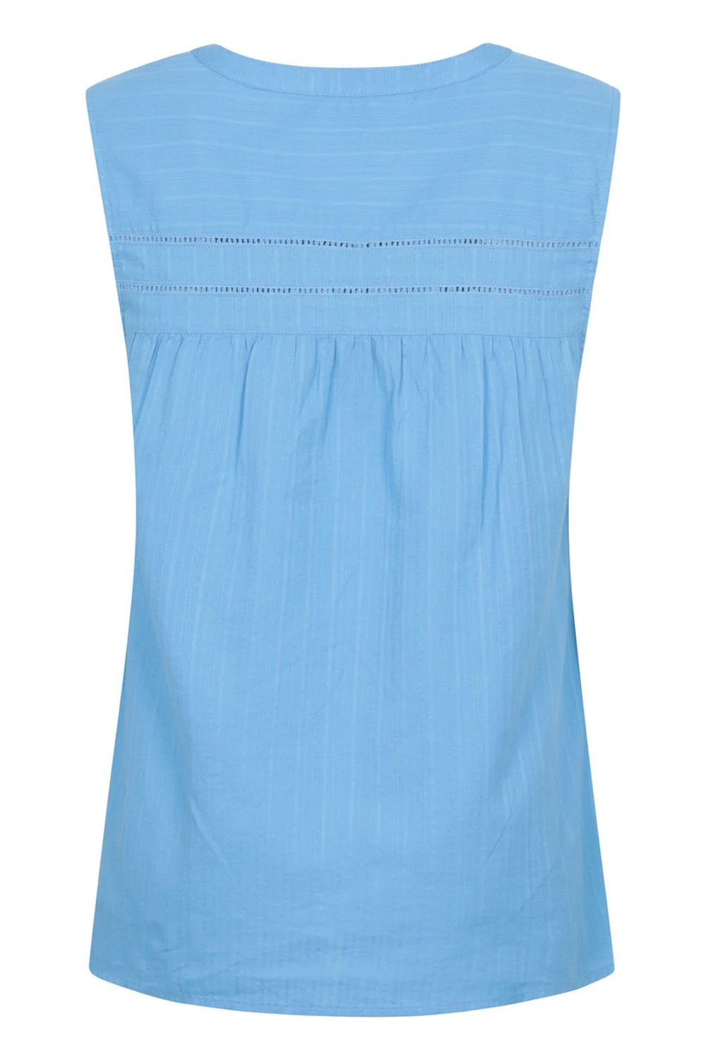 Blue Petra Sleeveless Shirt, Image 2 of 3