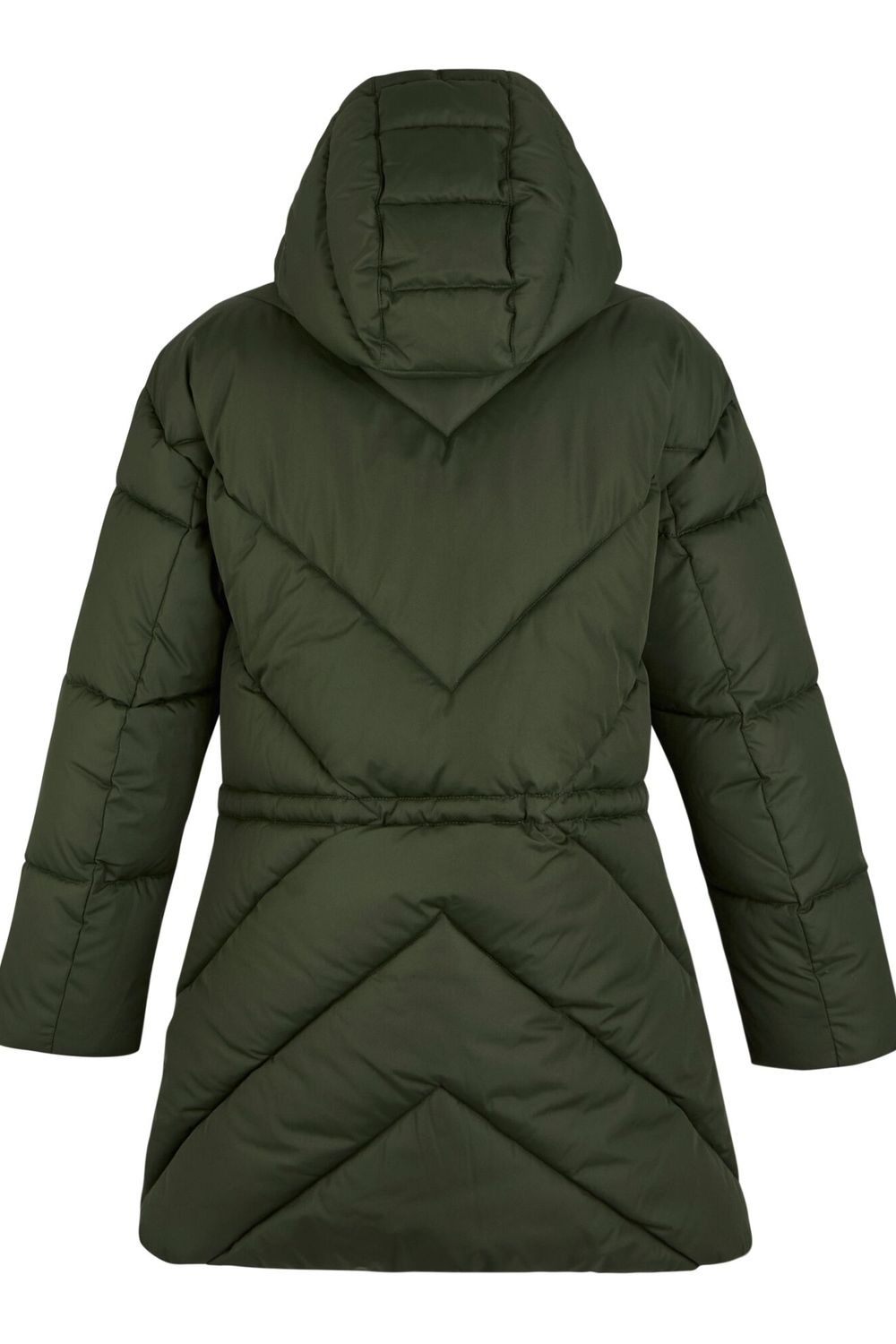 Khaki Rusey Quilted Padded Jacket, Image 2 of 5