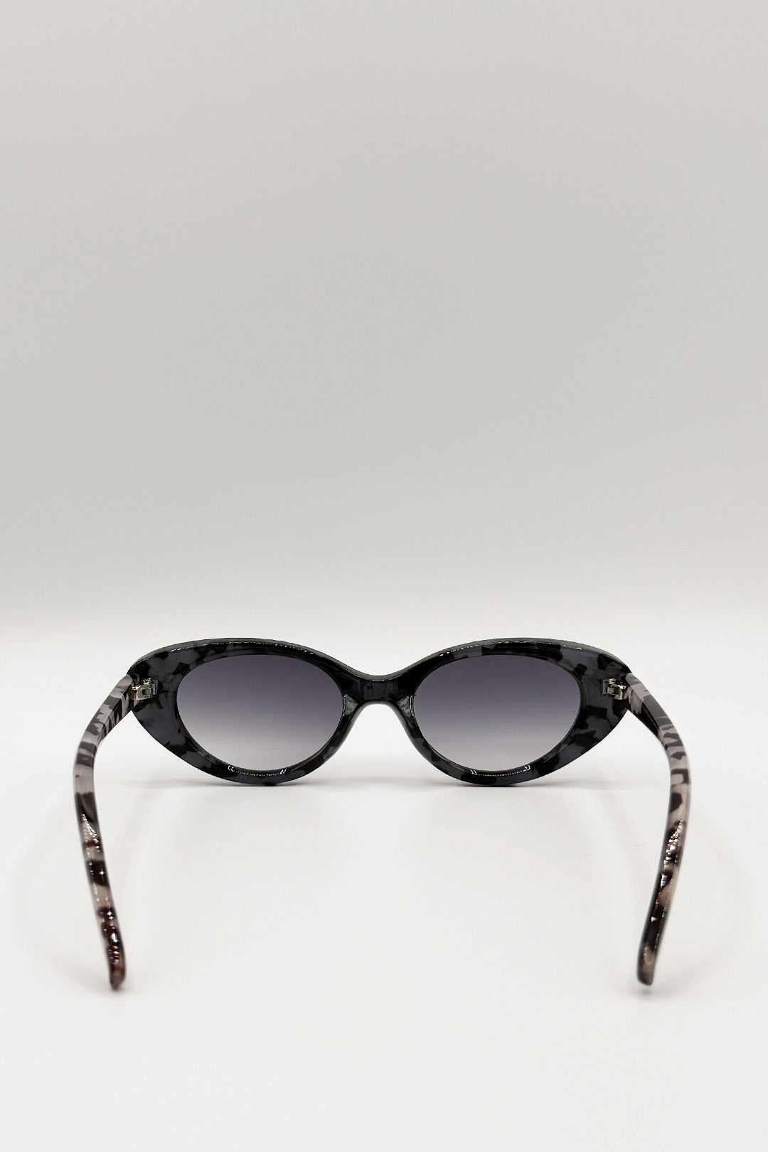 Black Classic Cat-Eye Sunglasses, Image 5 of 5