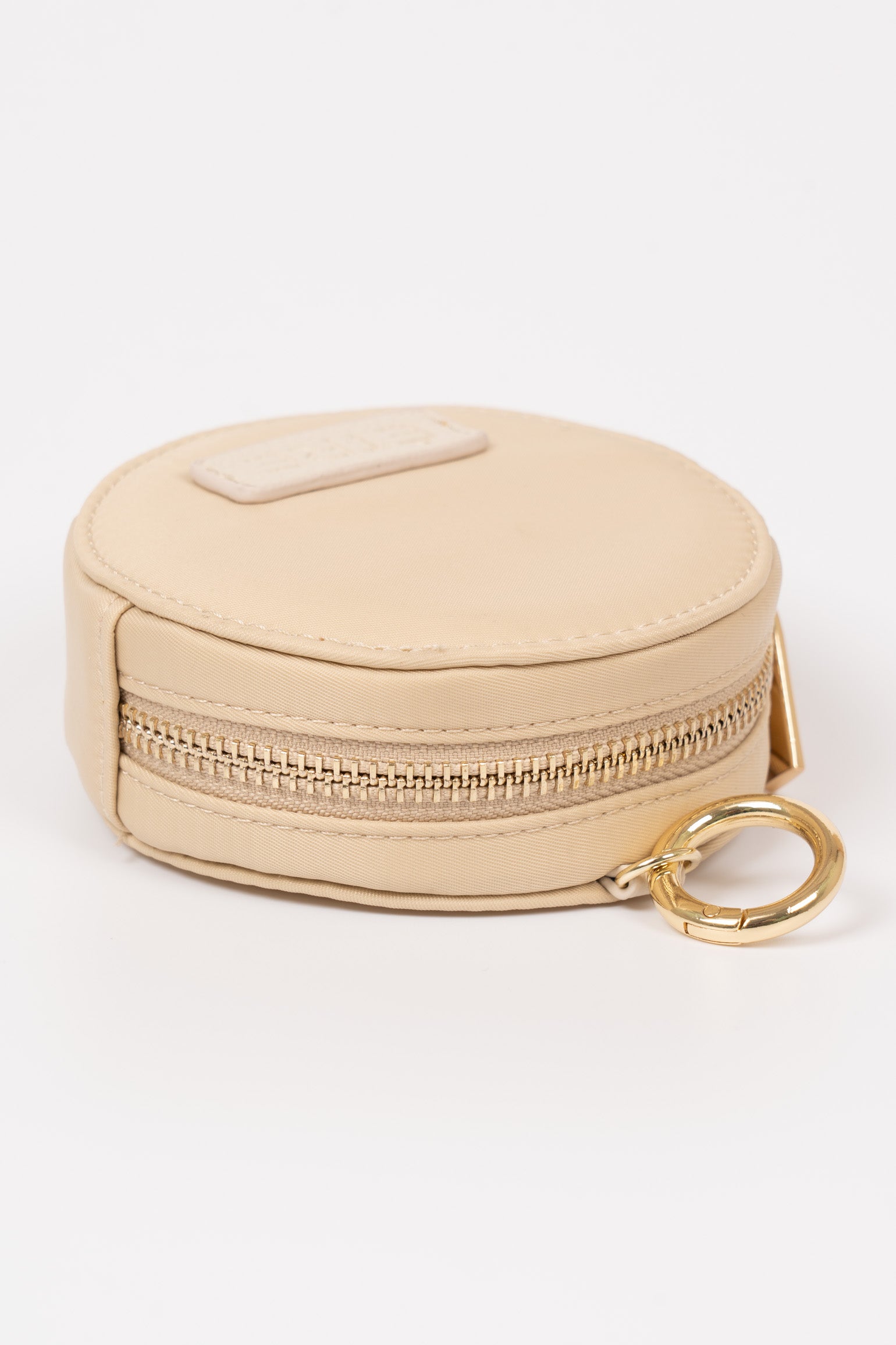 Cream Etre Cream Plain Round Coin Purse, Image 3 of 3