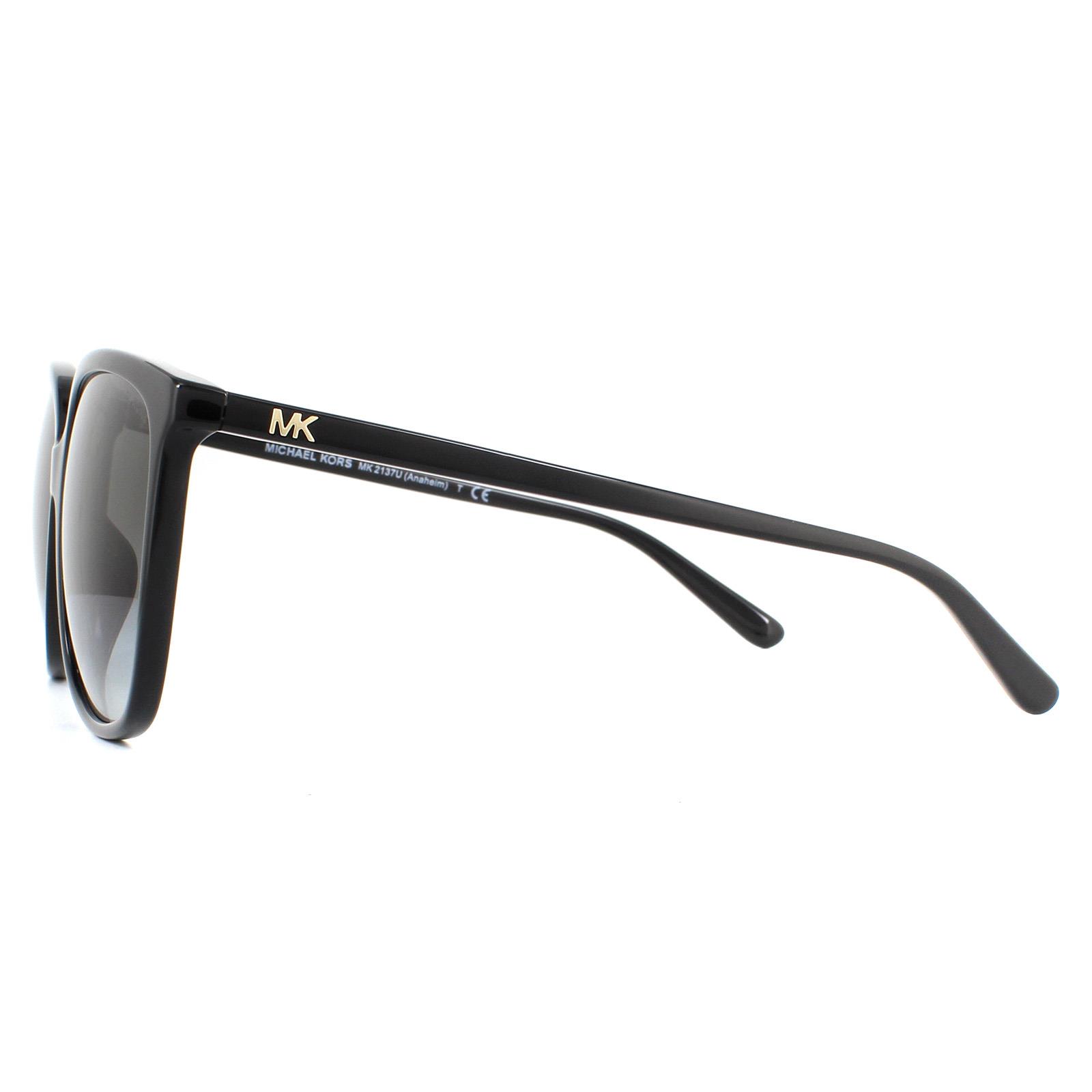 Square Black Dark Grey Gradient Sunglasses, Image 3 of 8