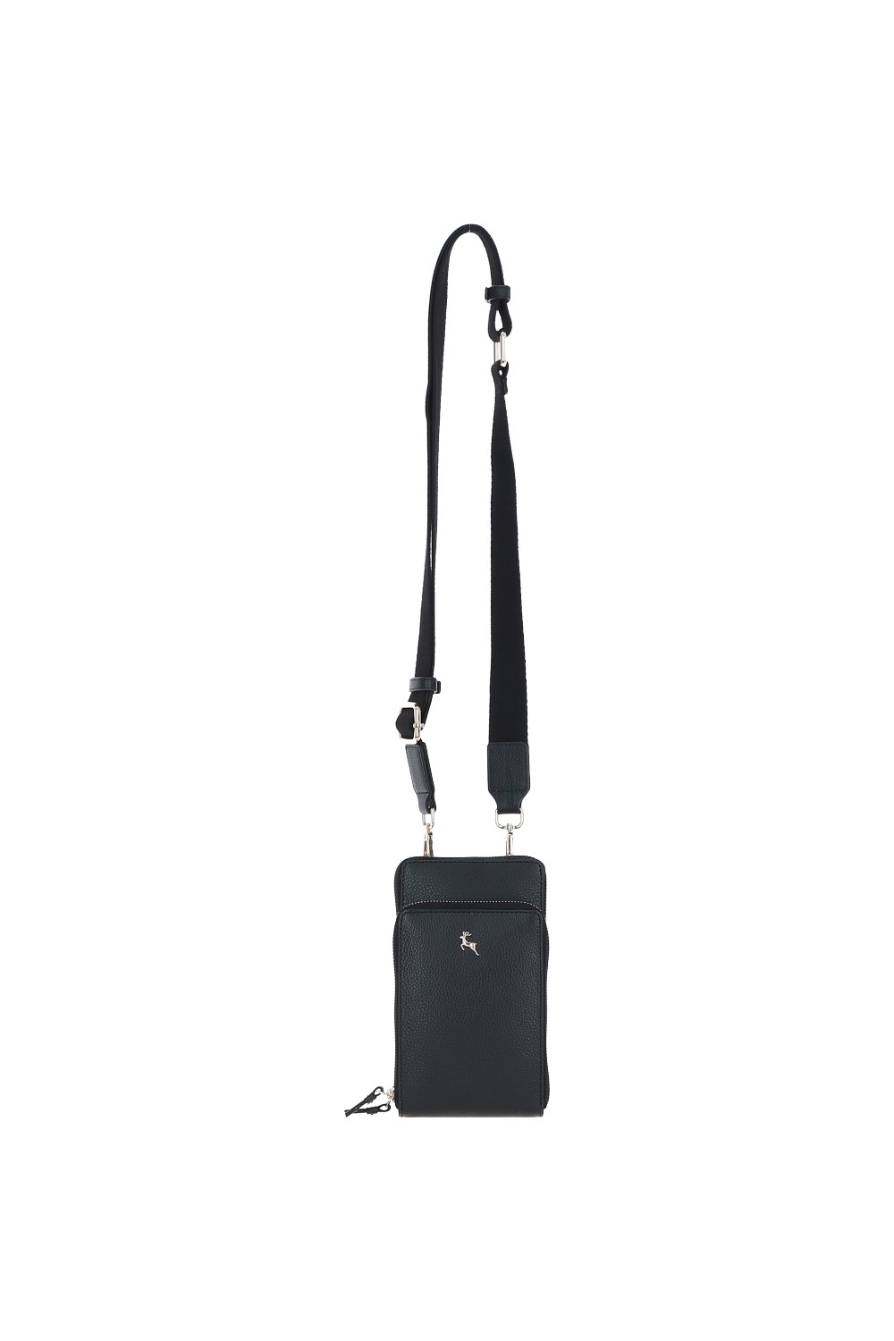 Black 'Incanto Cuoio' Crossbody Phone Bag, Image 2 of 4