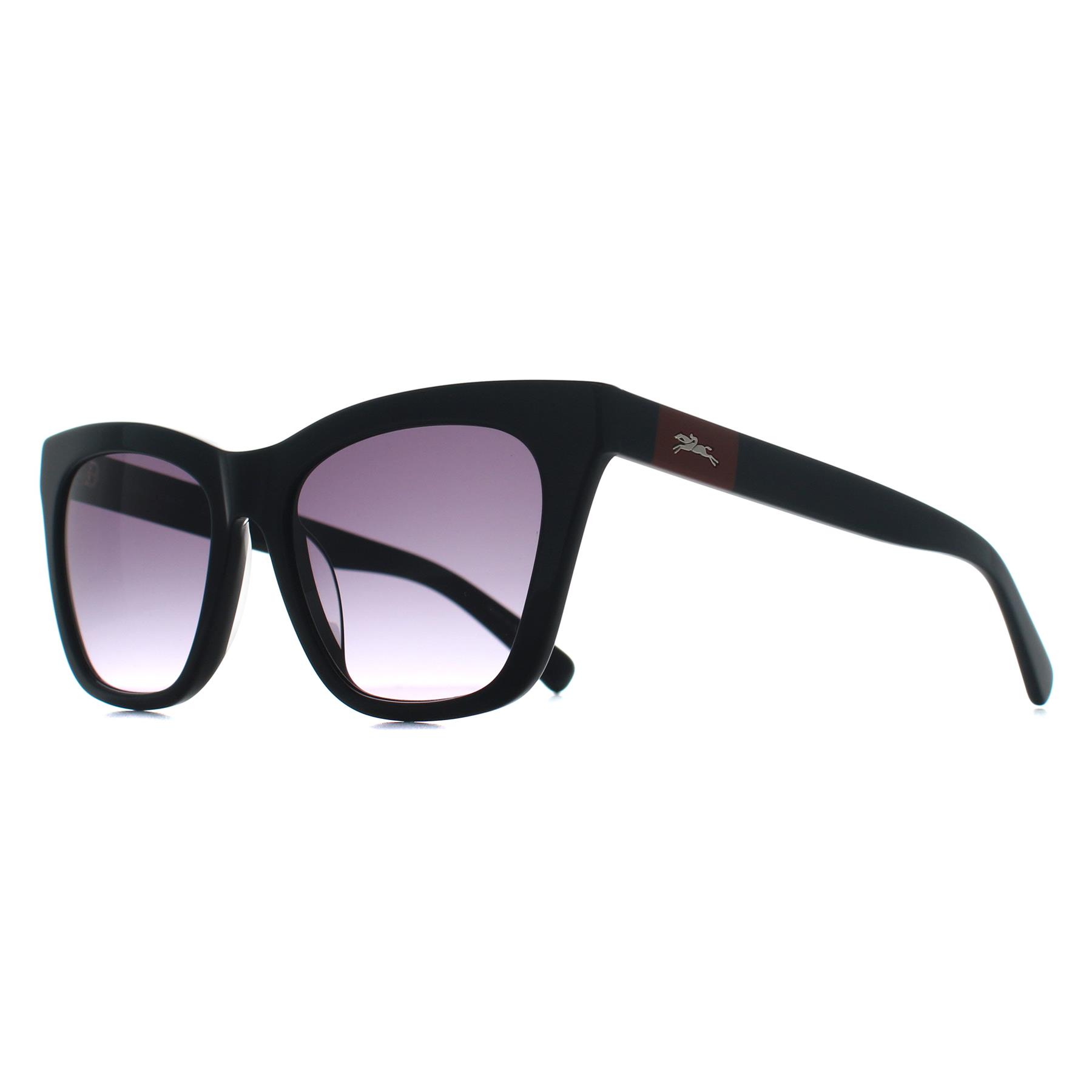 Black Longchamp Black Cat Eye Black Grey Gradient LO715S, Image 2 of 3