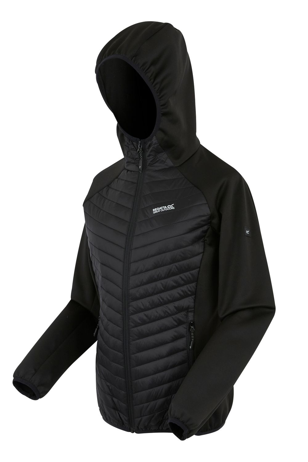 Black Anderson Hybrid Jacket, Image 3 of 5