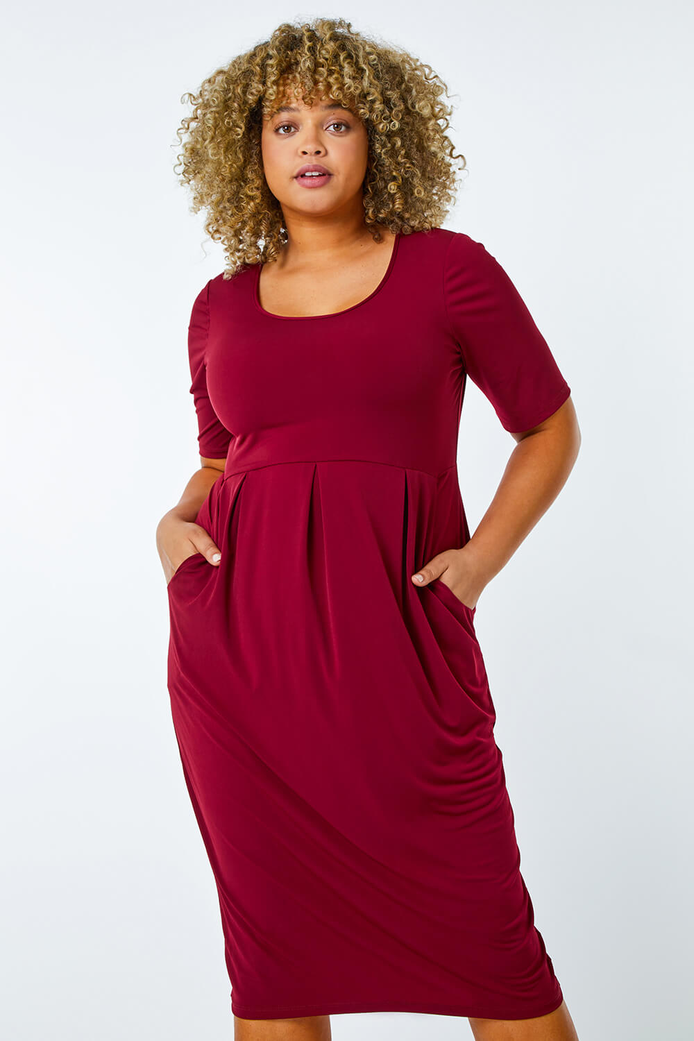 The Capri Pocket Midi Dress