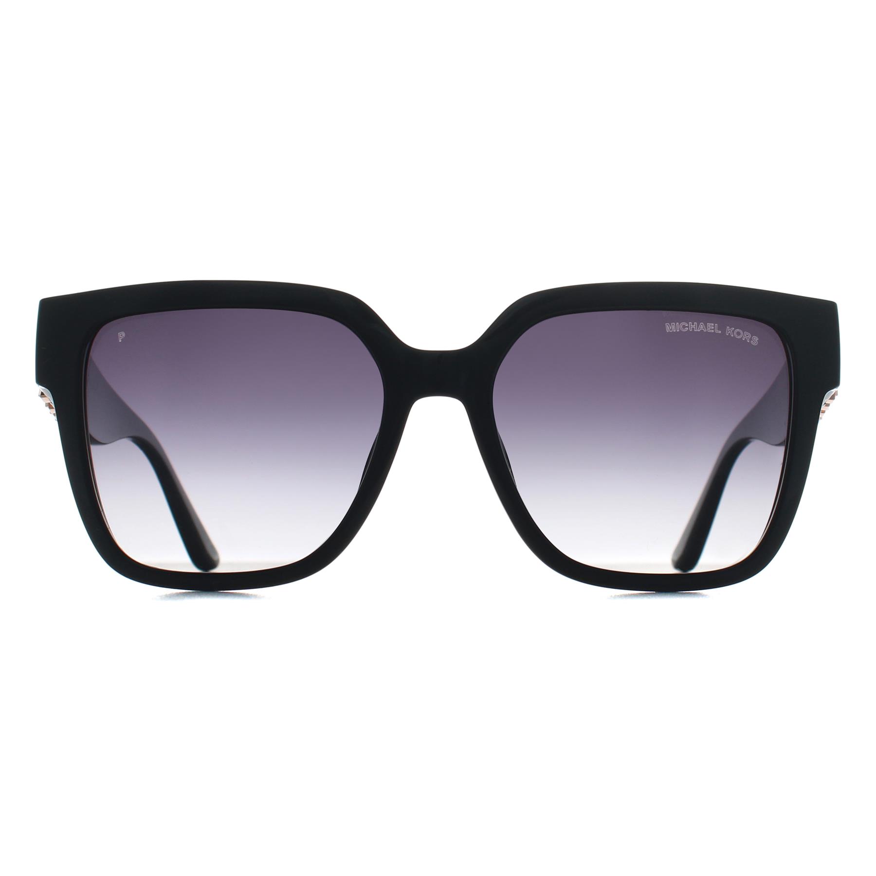 Black Michael Kors Black Square Black Grey Gradient Polarized MK2170U, Image 1 of 3