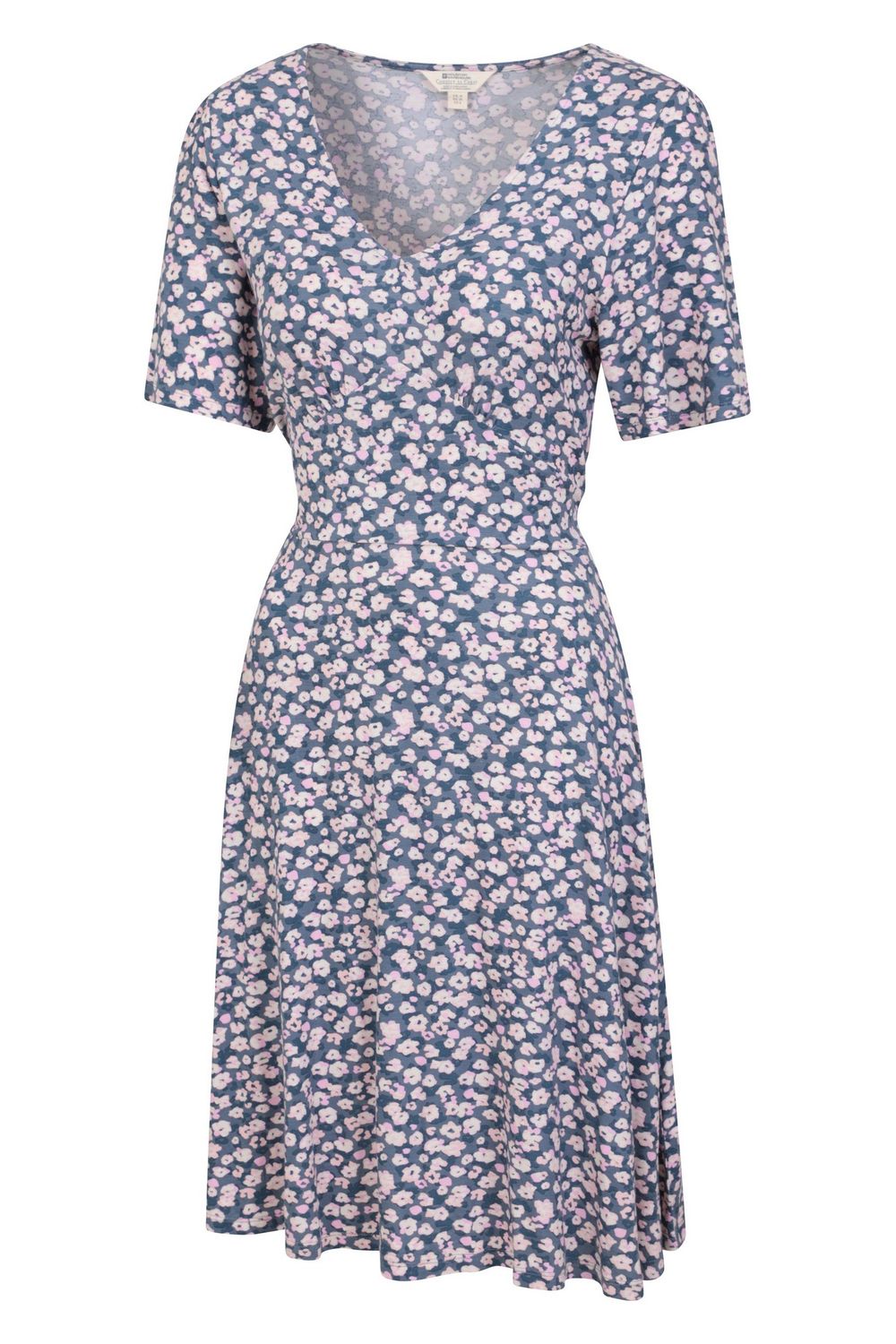 Grey Como Floral Dress, Image 3 of 4
