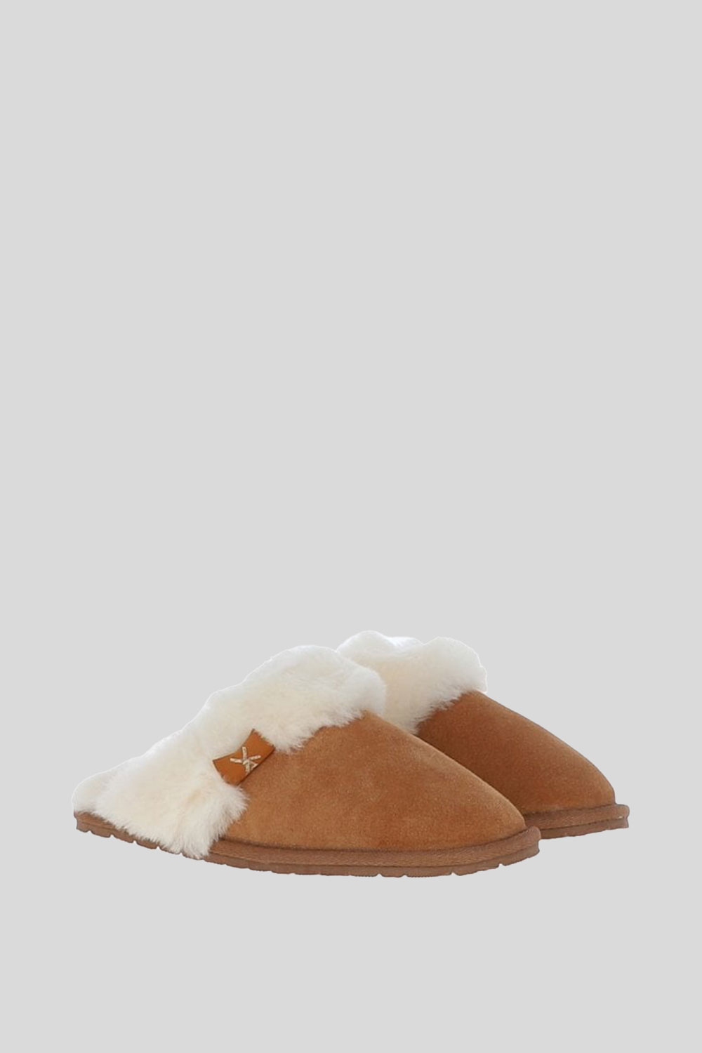 Purple 'Pippa' Classic Suede Sheepskin Slippers