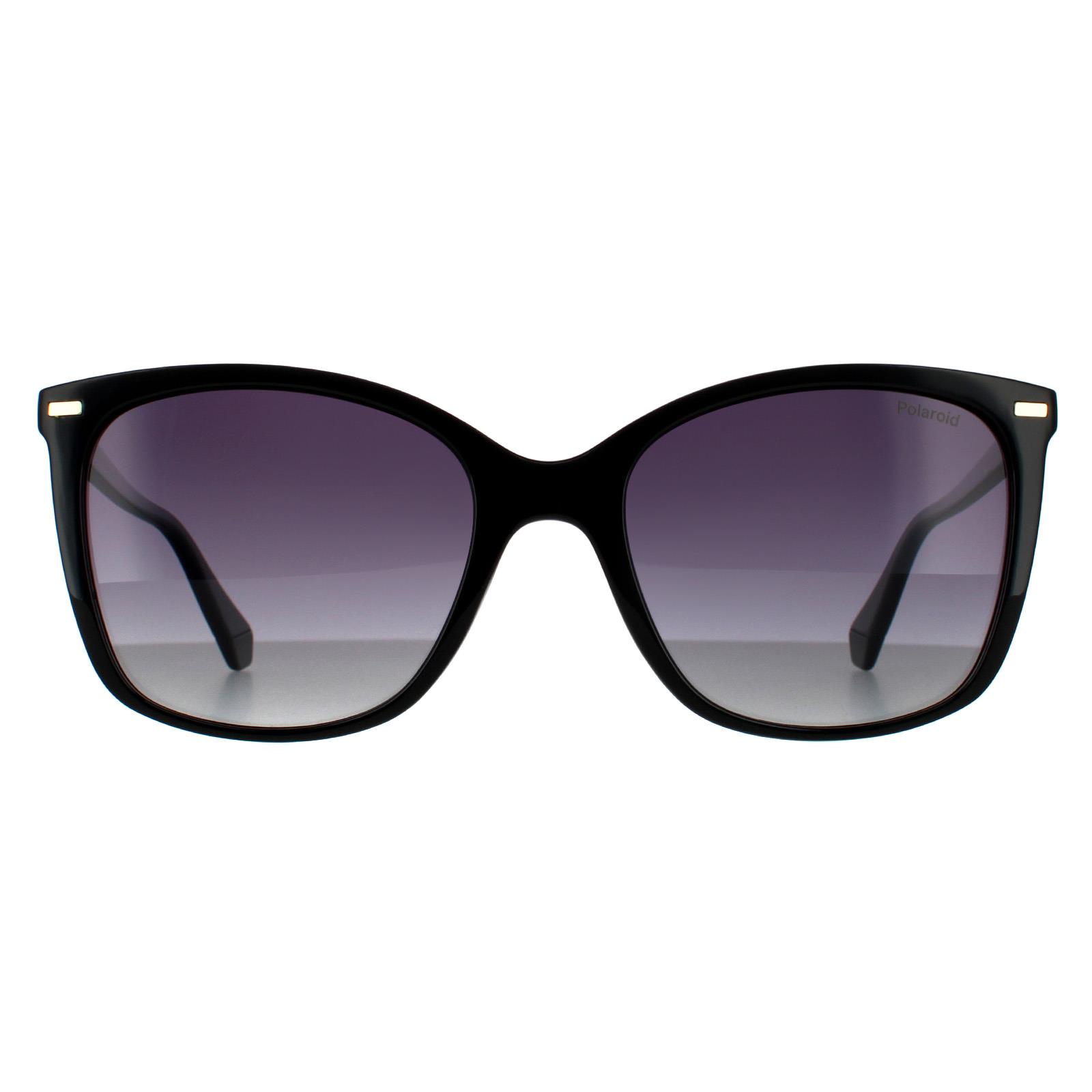 Black Polaroid Black Square Black Grey Gradient Polarized 90041091, Image 1 of 4