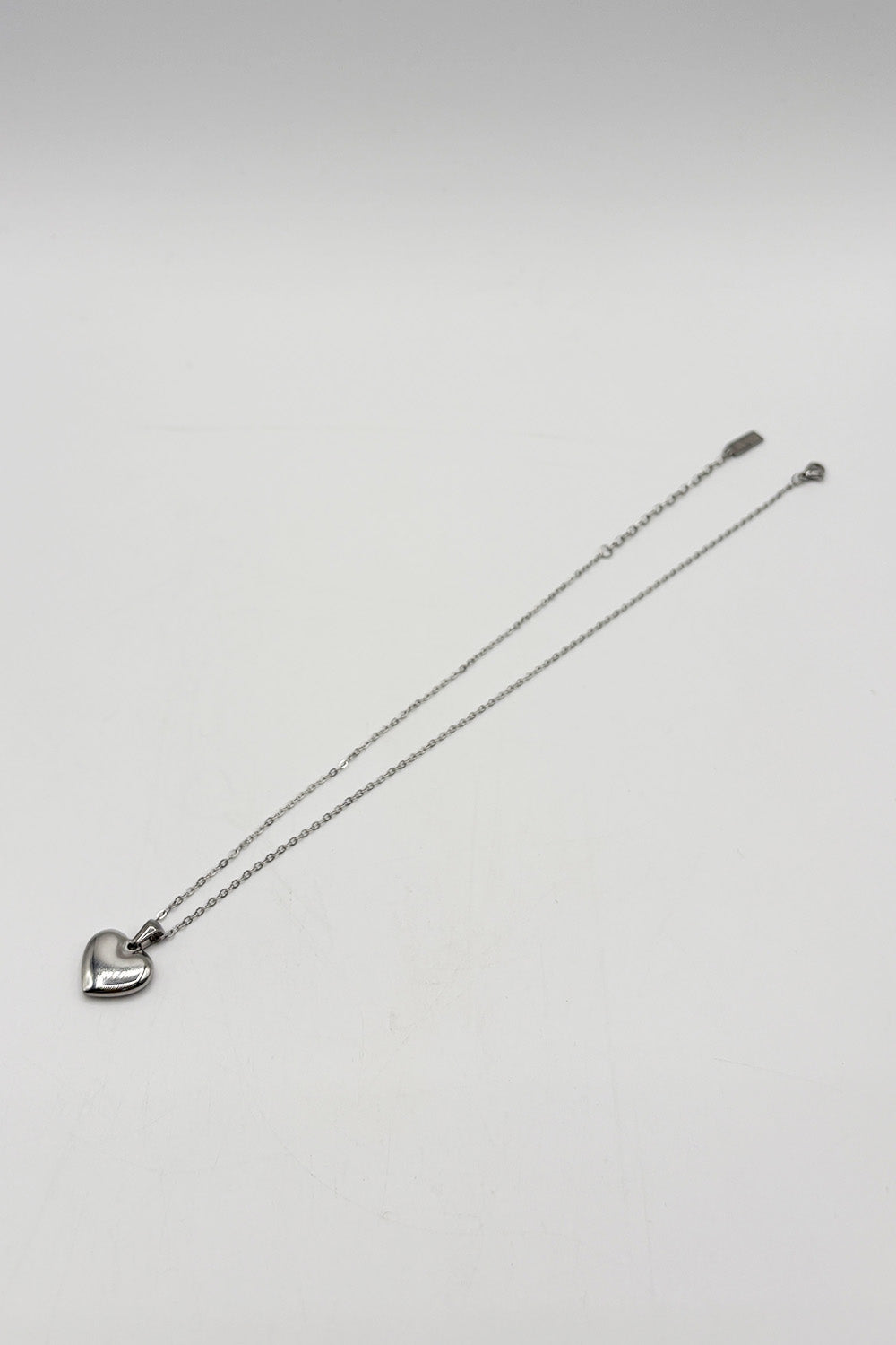 Silver SVNX Silver Heart Necklace in Silver - Gift Boxed, Image 3 of 5