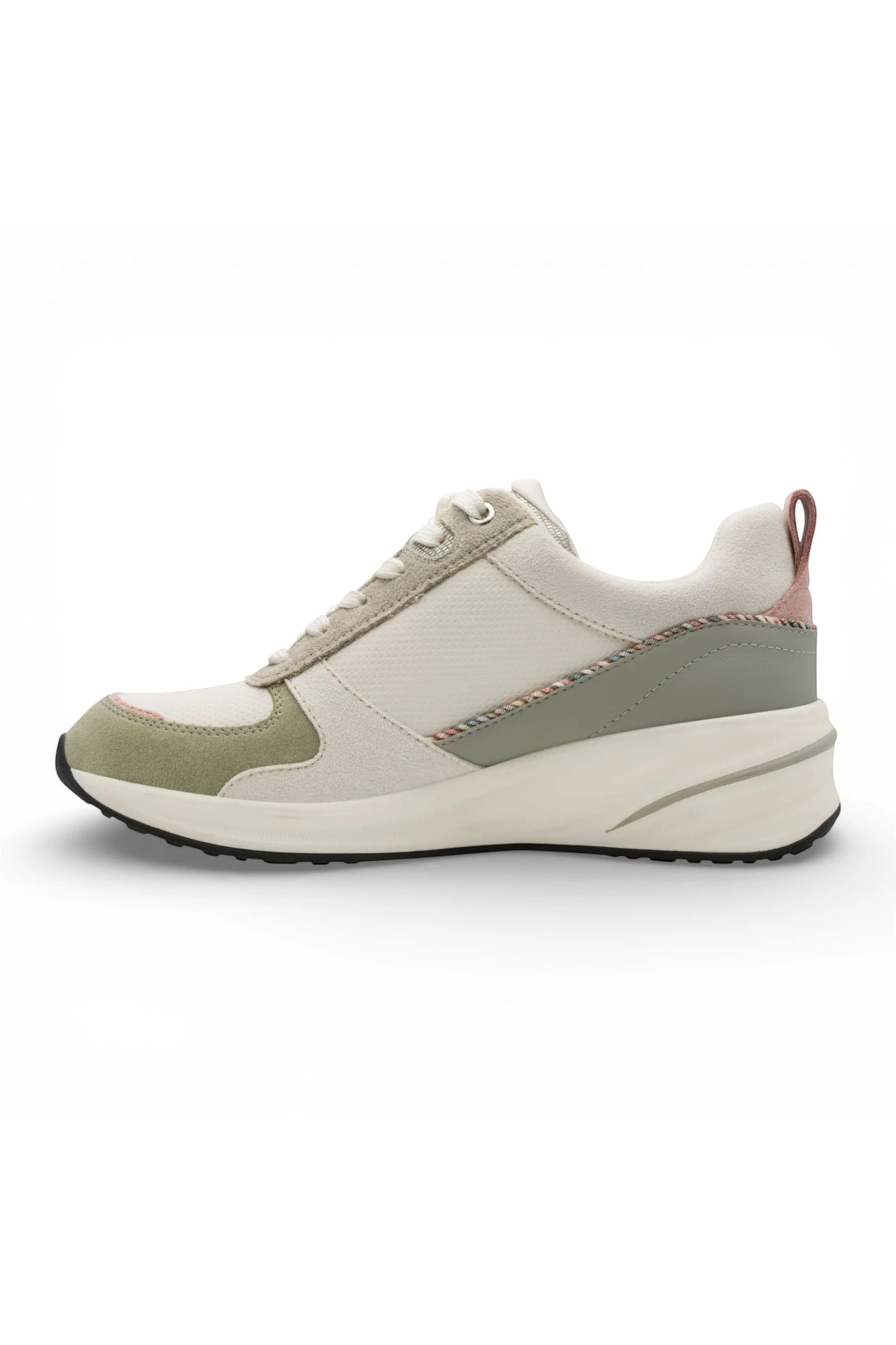 Green Tamaris Green Tamaris White Green Platform Sneakers, Image 7 of 7