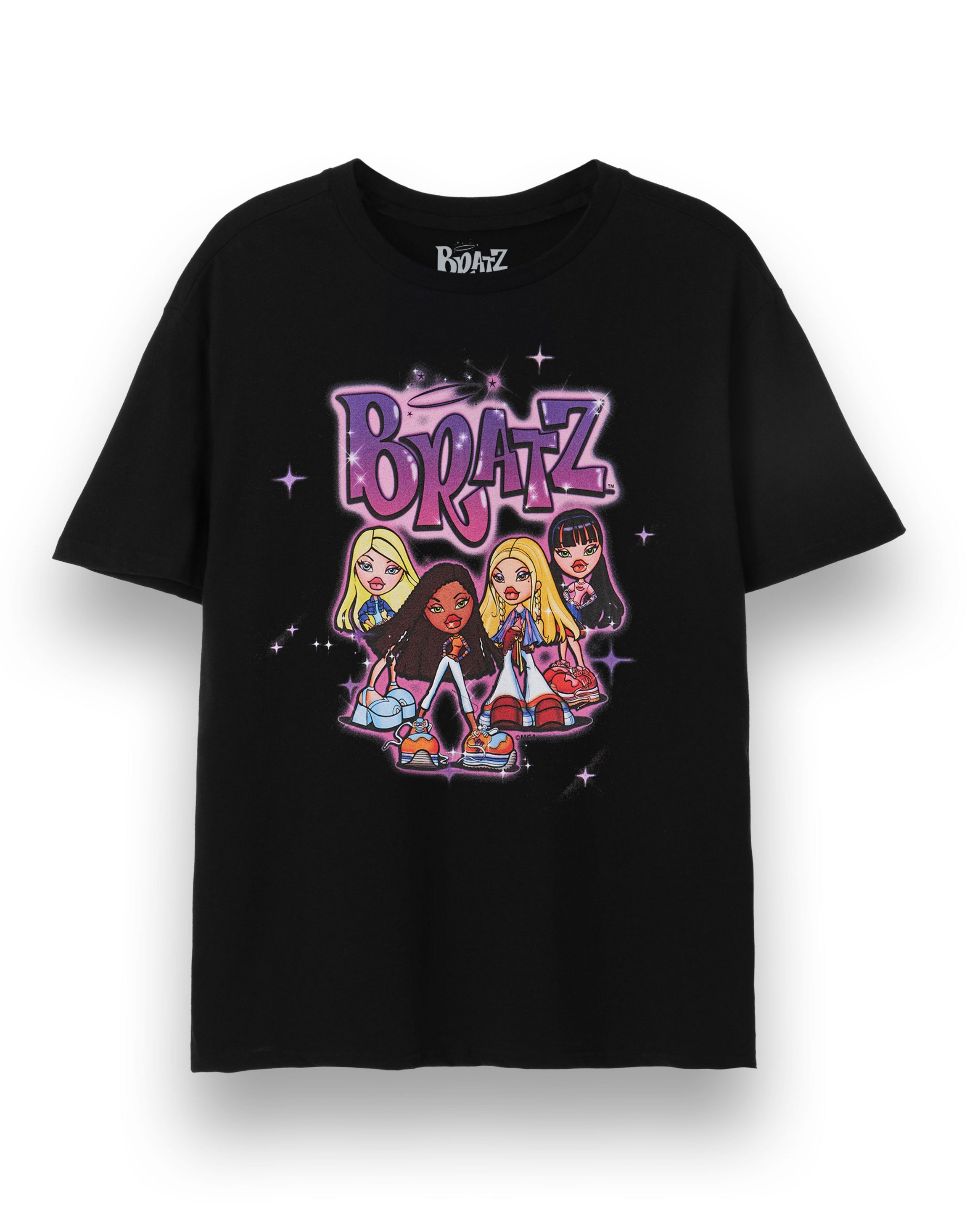 Black Bratz Group Xx-Large T-Shirt
