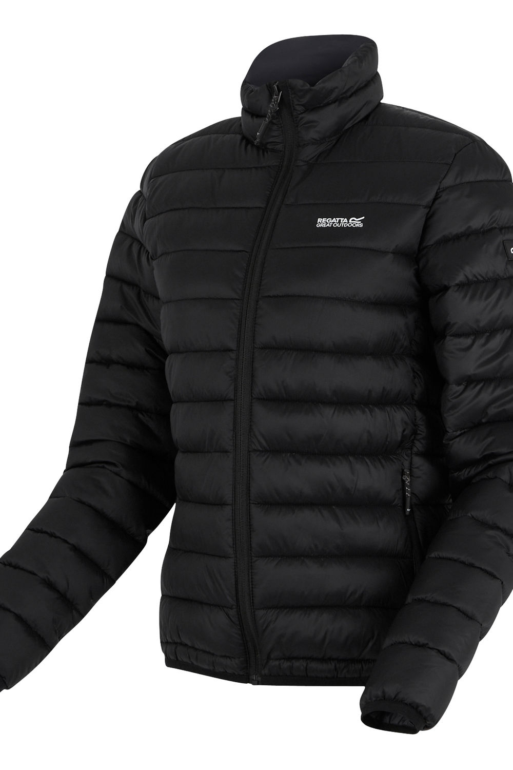 Black Regatta Black Marizion Quilted Jacket, Image 3 of 5