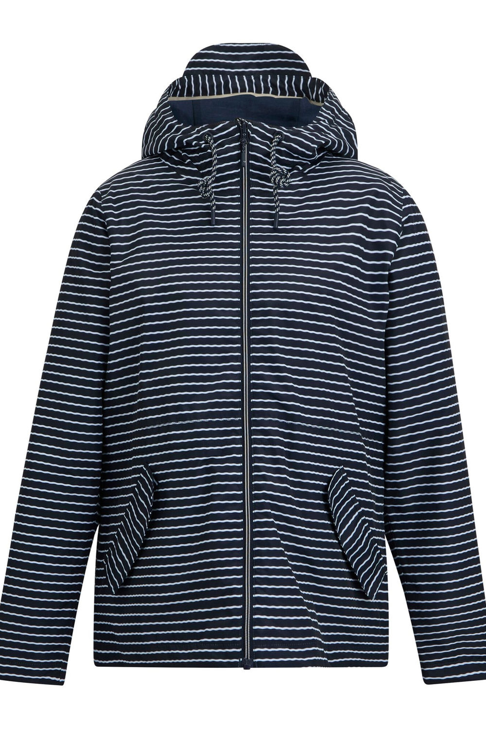 Multi Bayletta Contrast Striped Waterproof Jacket, Image 1 of 4