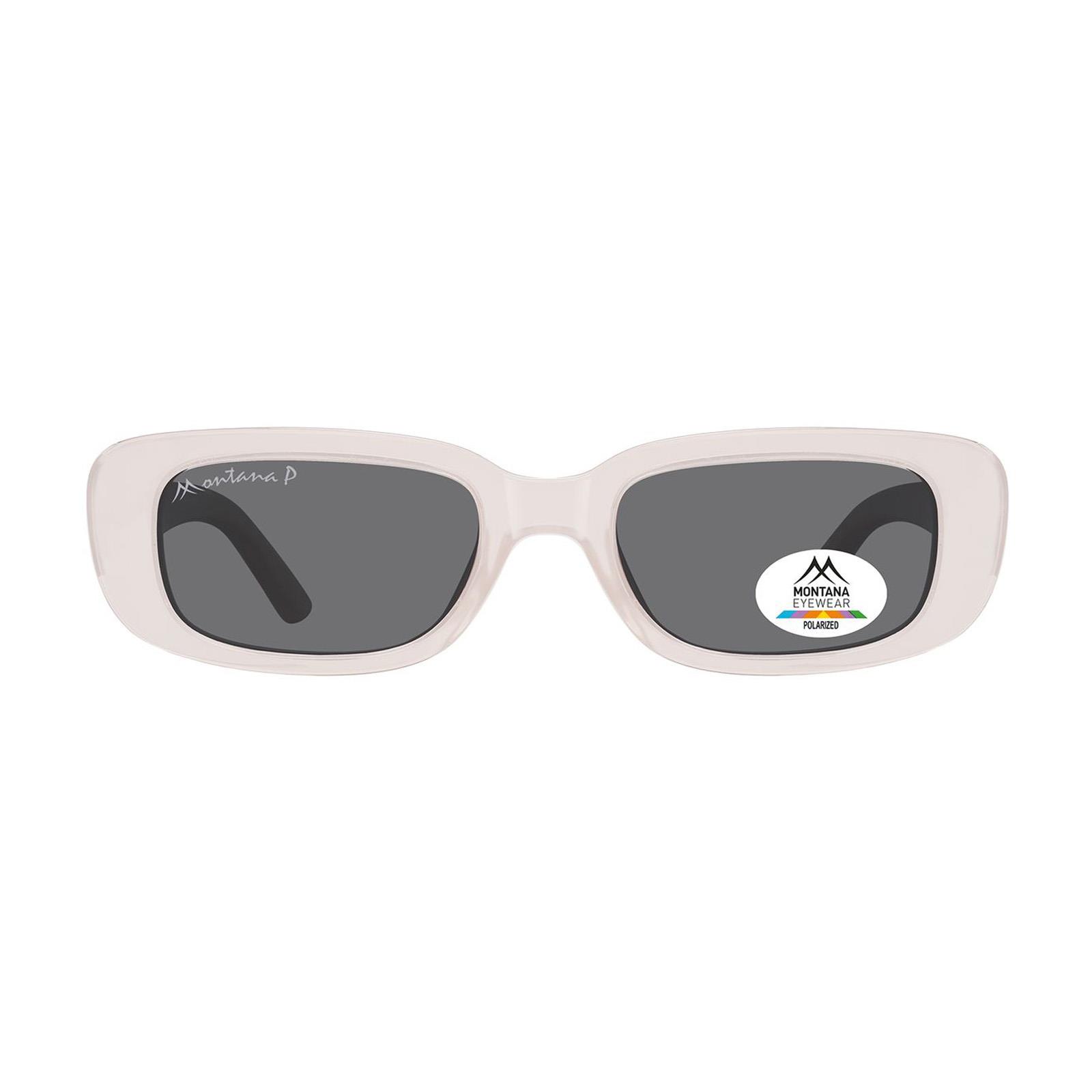 Pink Montana Pink Rectangle Transparent Pink Smoke Polarized MP65, Image 1 of 3