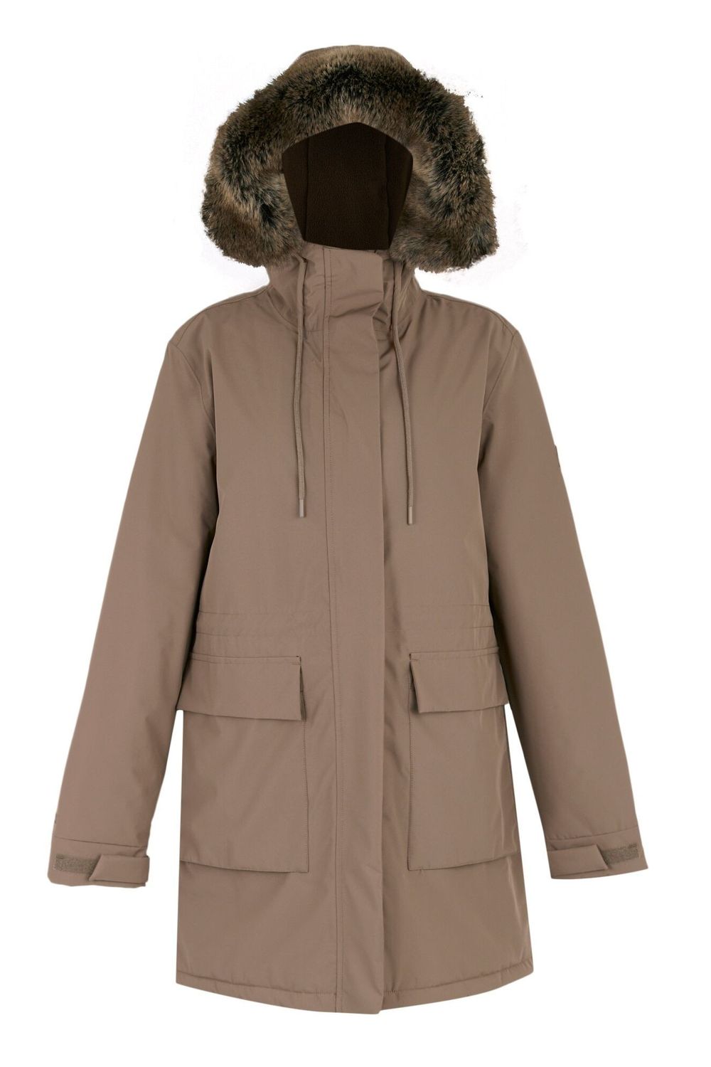 Mocha Sabinka Insulated Waterproof Jacket, Image 1 of 6
