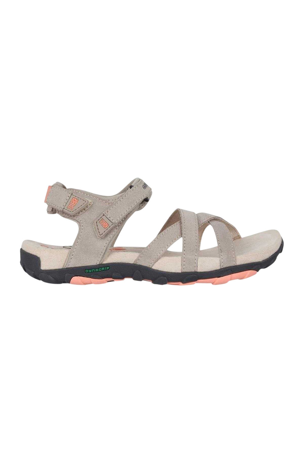 Green Salina Leather Walking Sandals