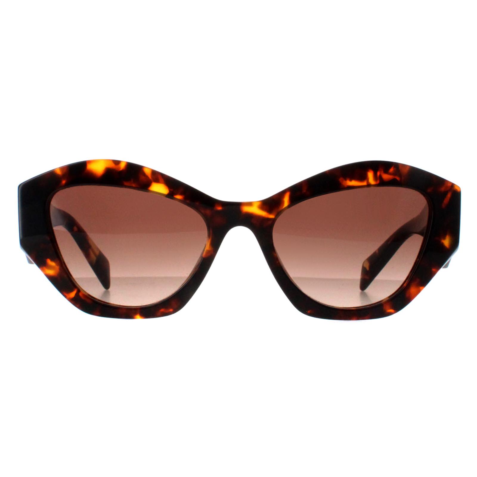Brown Prada Brown Rectangle Honey Havana Brown Gradient PR07YS, Image 1 of 6
