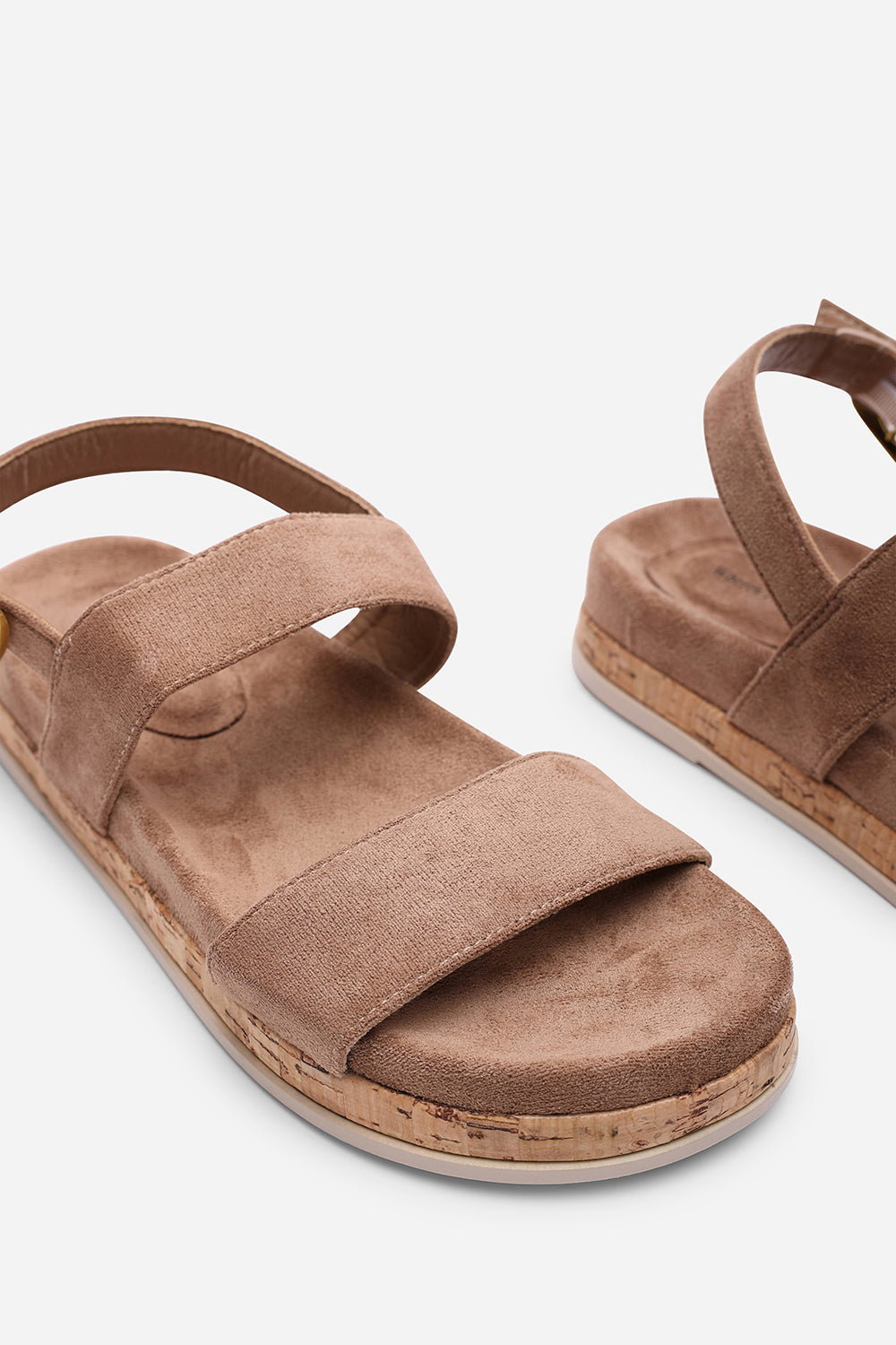 Camel Banyan Double Strap Flatform Sandal, Image 5 of 7