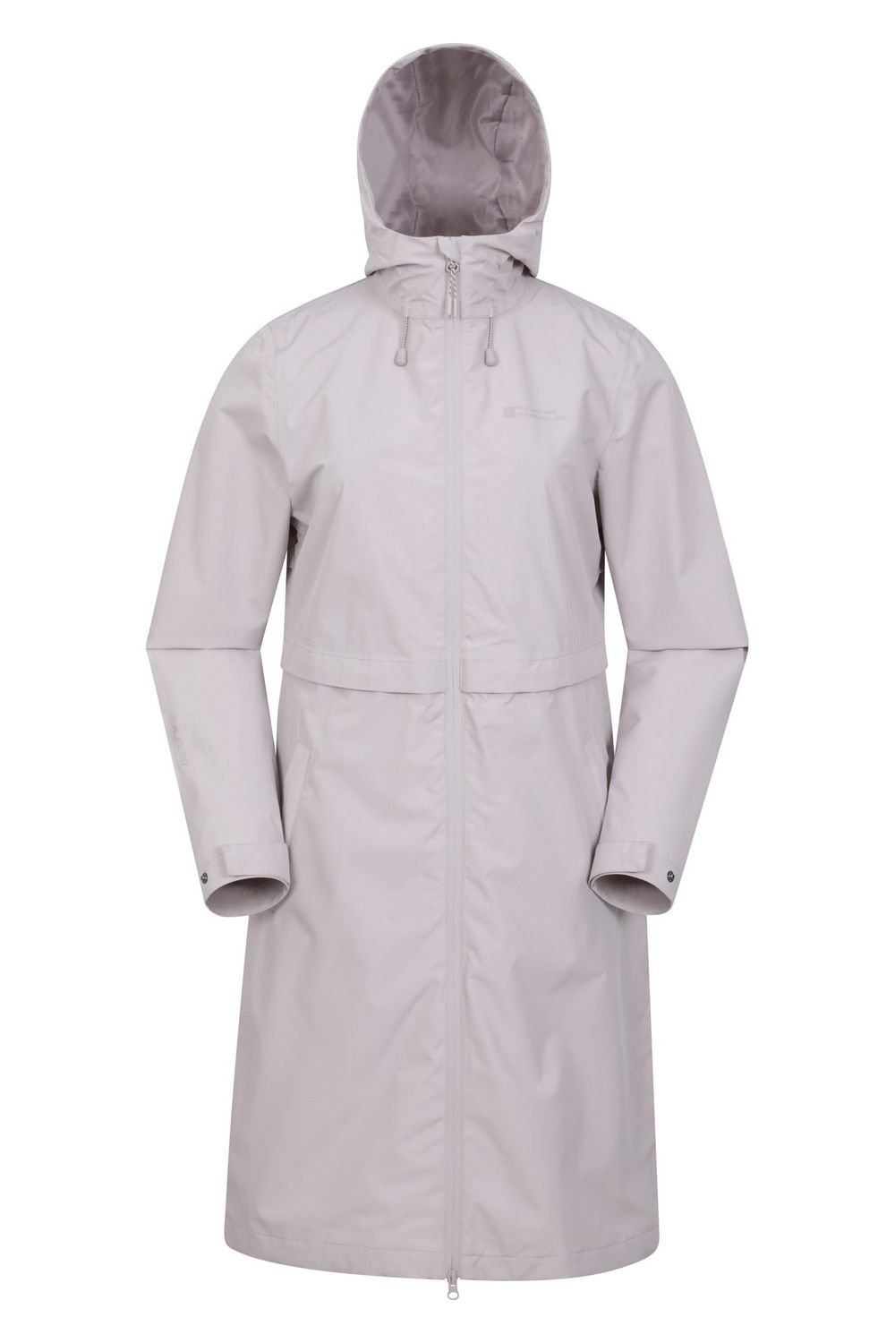 Beige Hilltop Extra Long Waterproof Jacket, Image 1 of 4