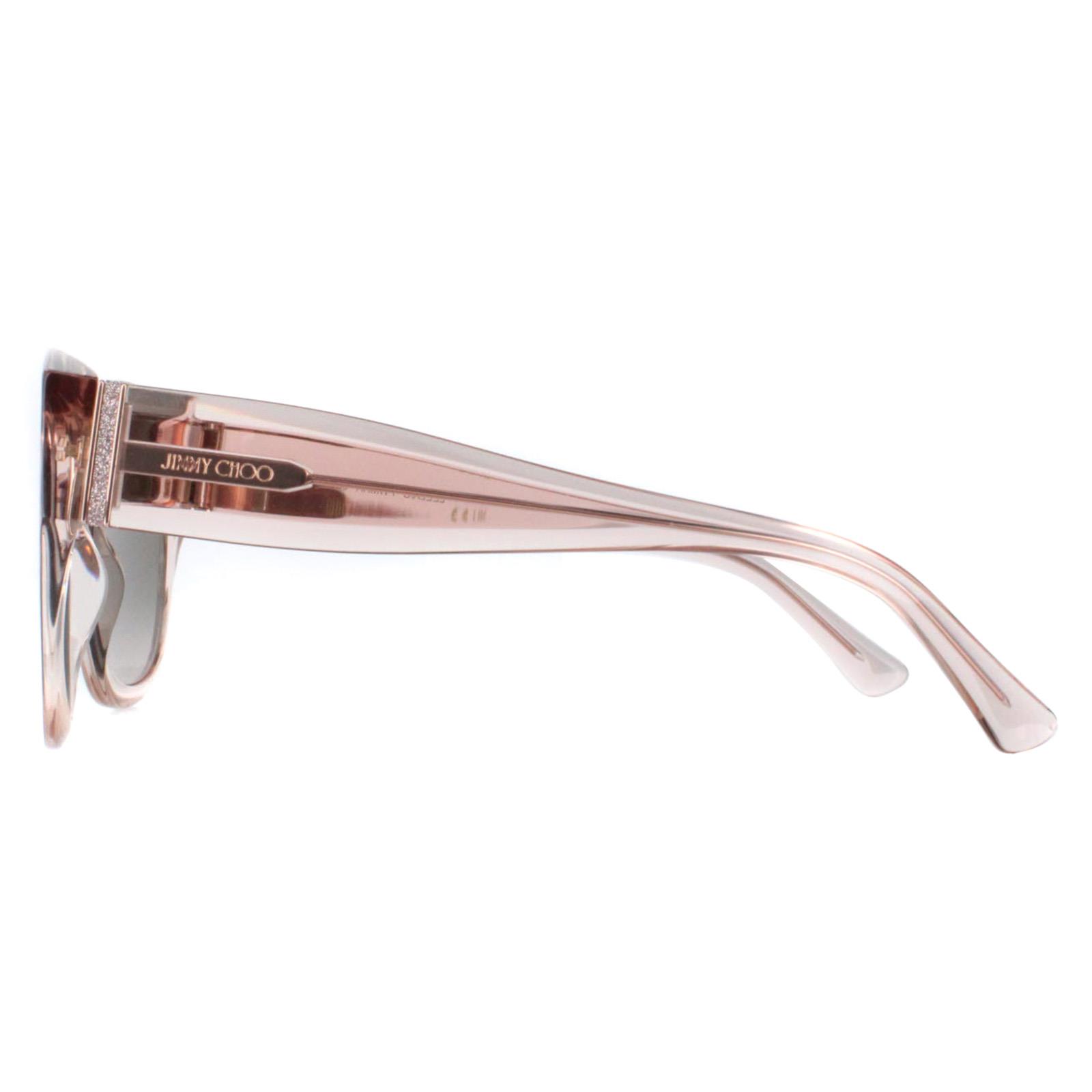 Pink Jimmy Choo Pink Butterfly Transparent Rose Brown Gradient LEELA/S, Image 3 of 4