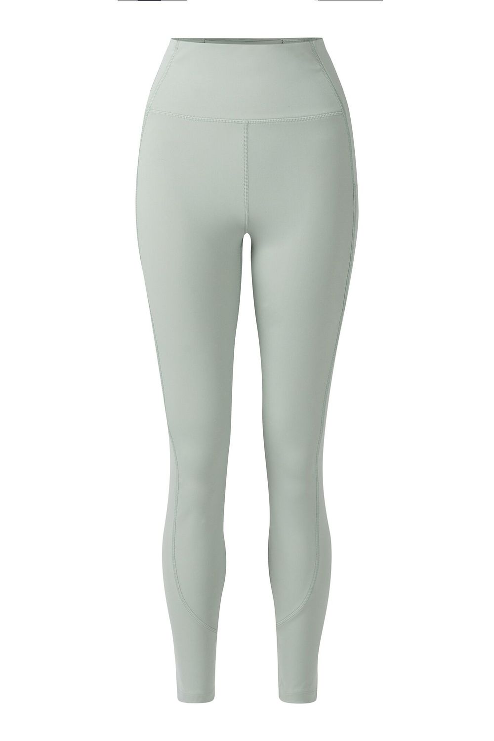 Pale Green Don´t Sweat It Plain Leggings, Image 1 of 3
