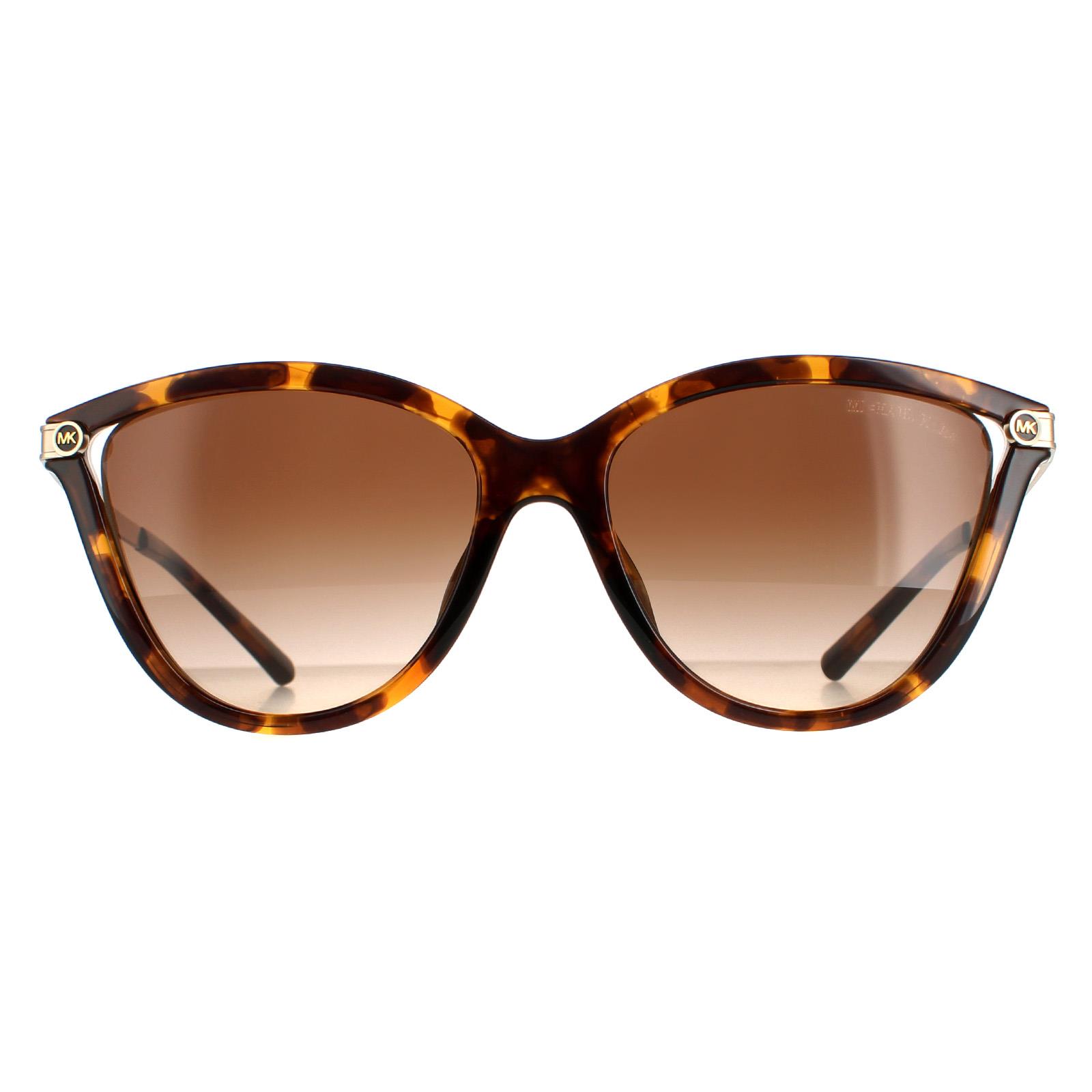 Brown Michael Kors Brown Cat Eye Dark Tortoise Brown Gradient MK2139U, Image 1 of 4