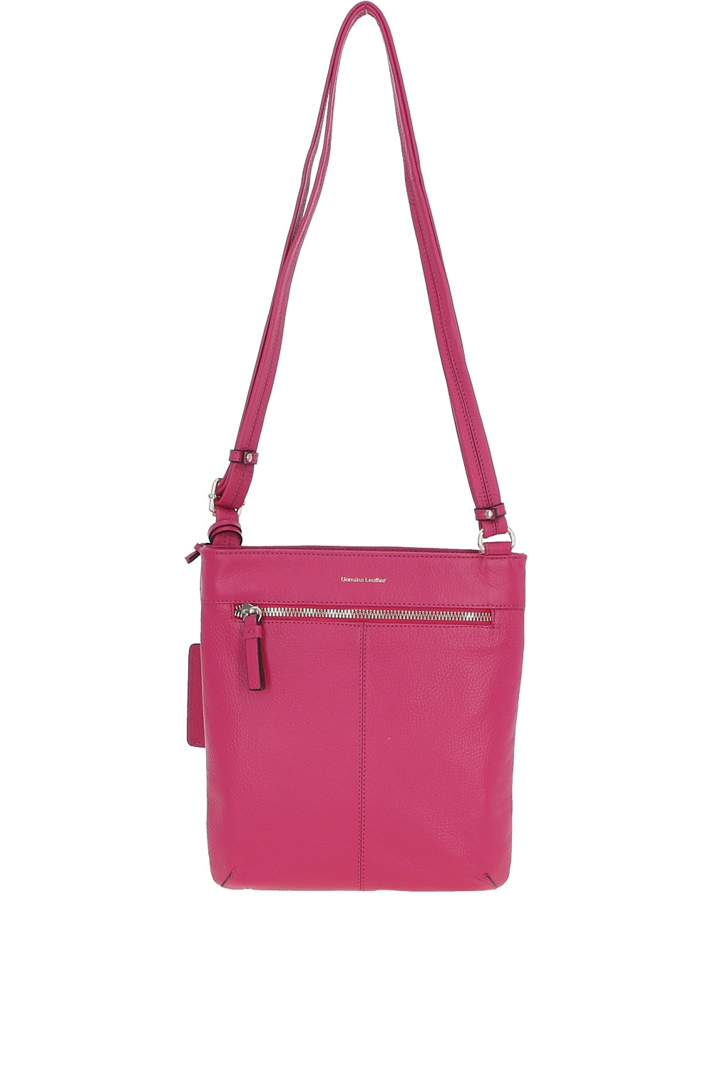 Pink Ashwood Leather Pink 'Five CB' Real Leather Cross Body Bag, Image 4 of 5