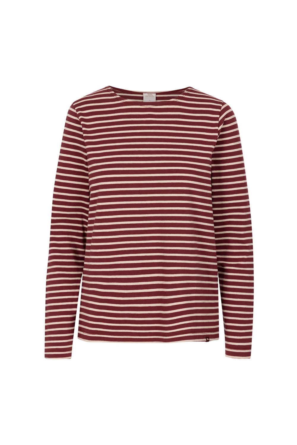 Wine Karen Yarn Dyed Stripe Shirt, Image 1 of 5