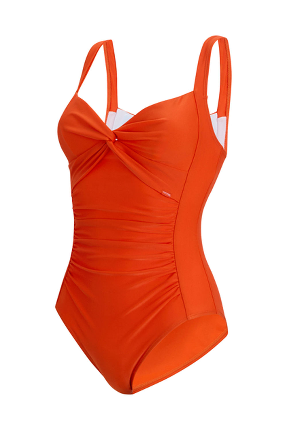 Orange Sakari Tummy Control One Piece Swimsuit, Image 3 of 3