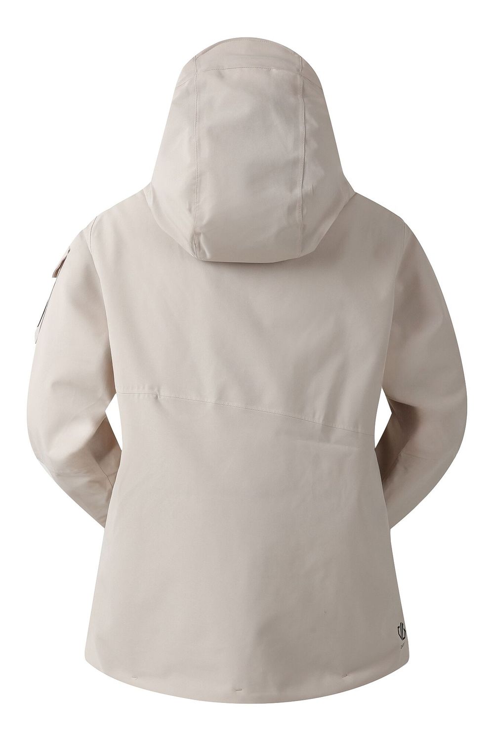 Light Grey Ski Life Dash Print Ski Jacket, Image 2 of 3