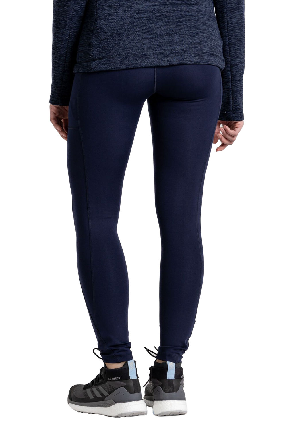 Navy Blue Kiwi Pro Plain Leggings, Image 2 of 3