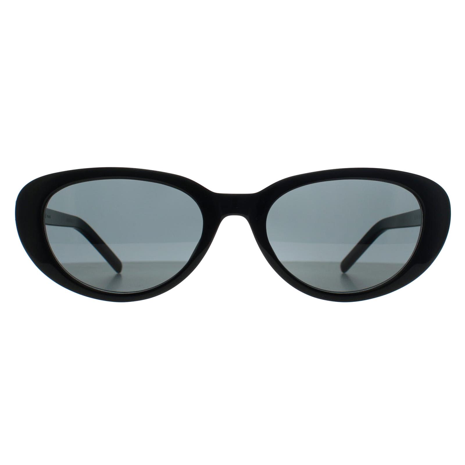 Cat Eye Shiny Black Grey SL M154, Image 1 of 3