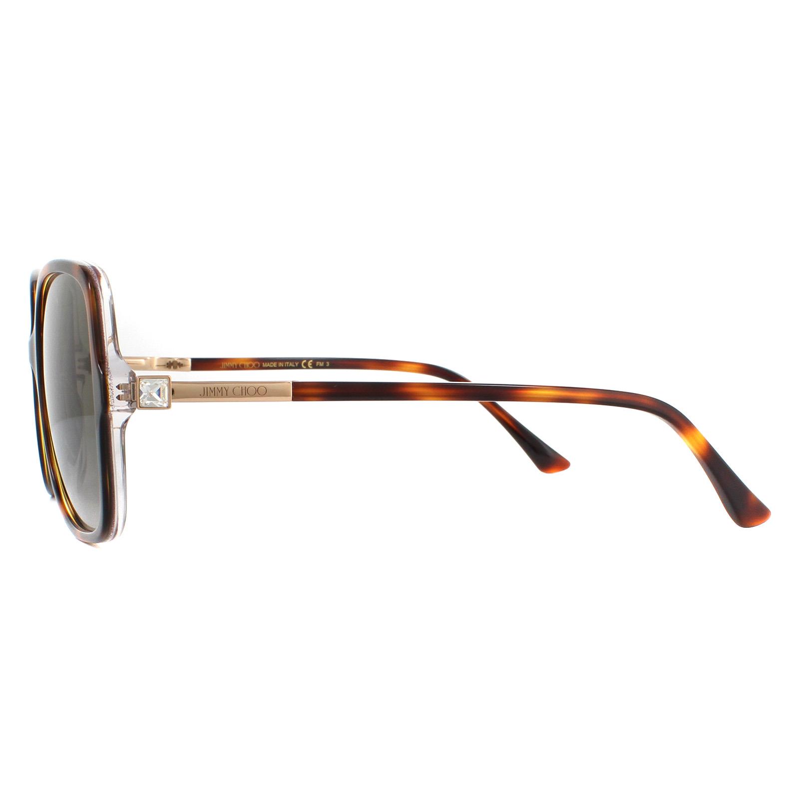 Brown Fashion Havana Pink Brown Gradient Sunglasses, Image 3 of 4